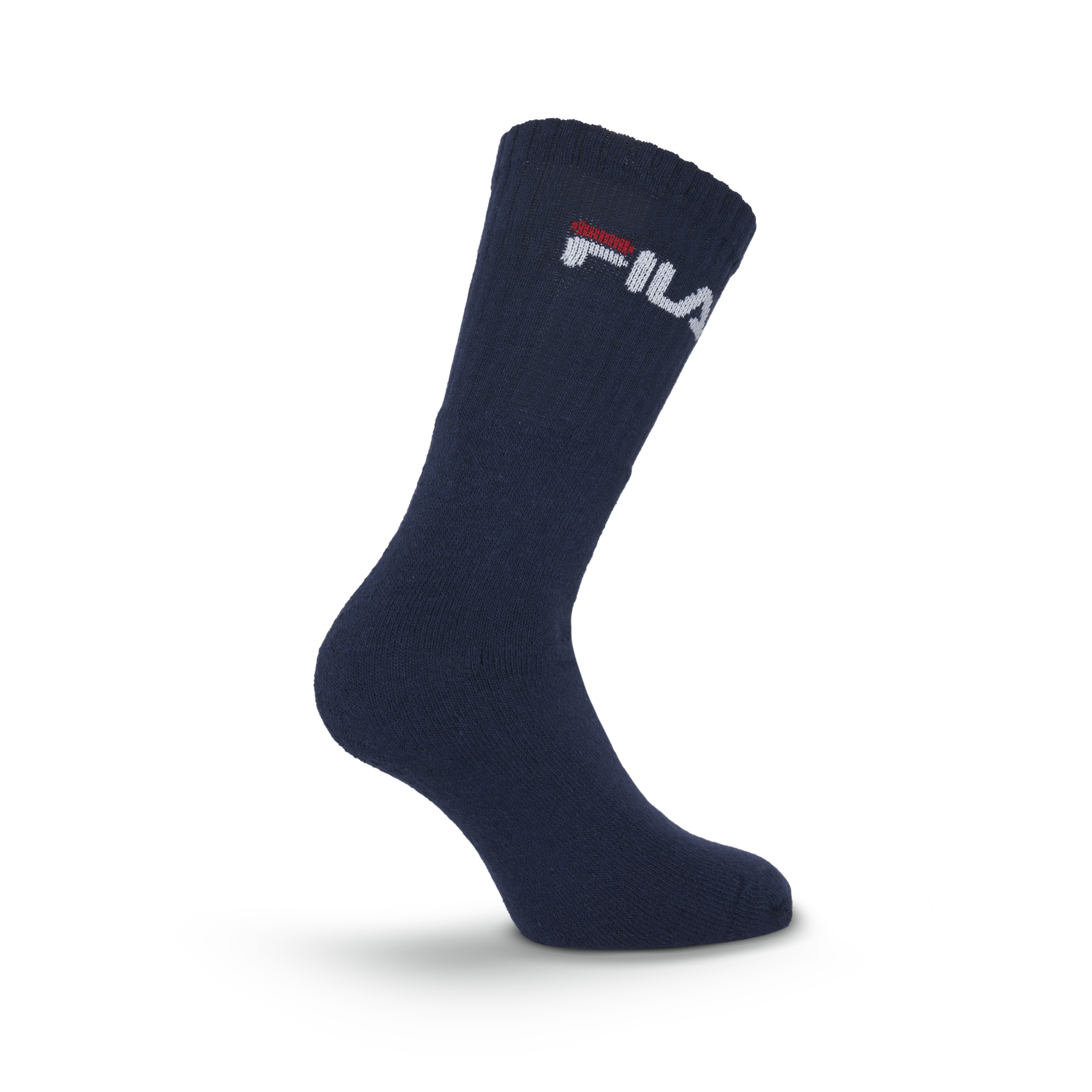 Fila Tennissocken »UNISEX CREW TENNIS FULL TERRY SOCKS« 6 Paar, 6 Paar tlg. Sportsocken, flache Zehennaht