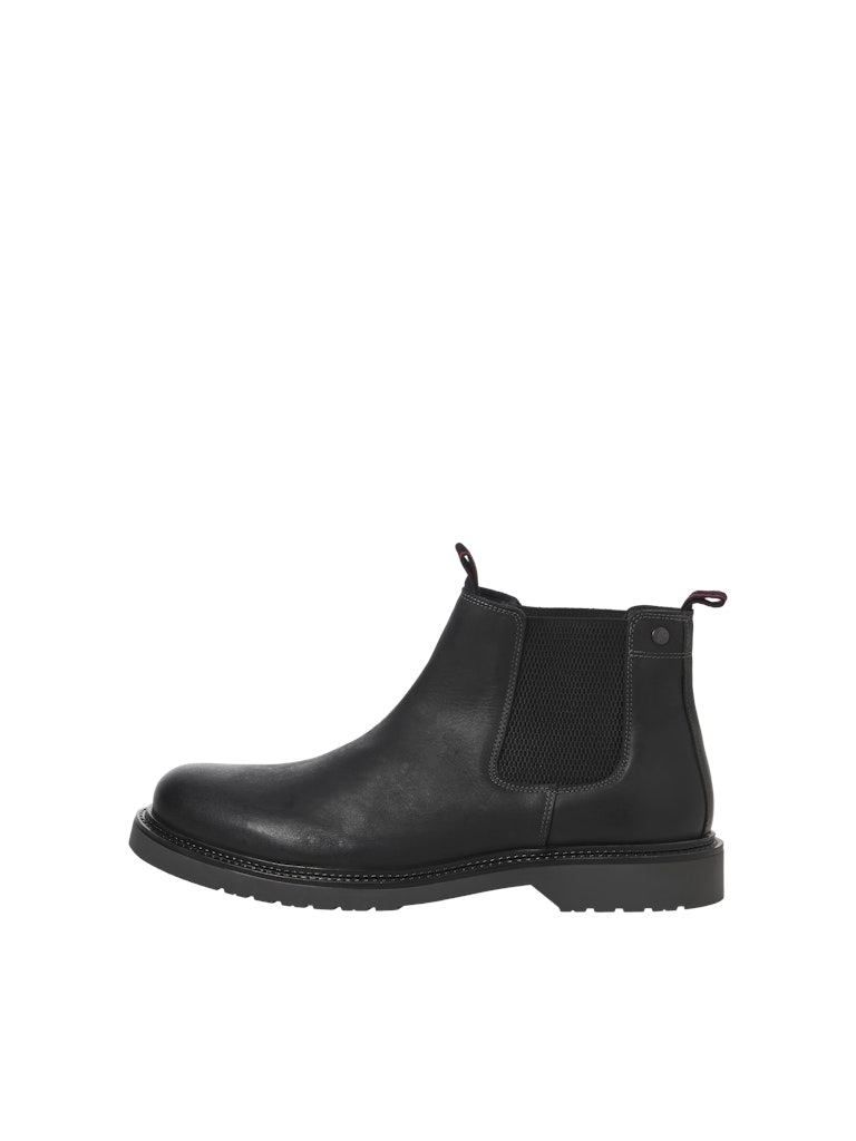 Jack & Jones Chelseaboots »JFWLEYTON«  mit Blockabsatz