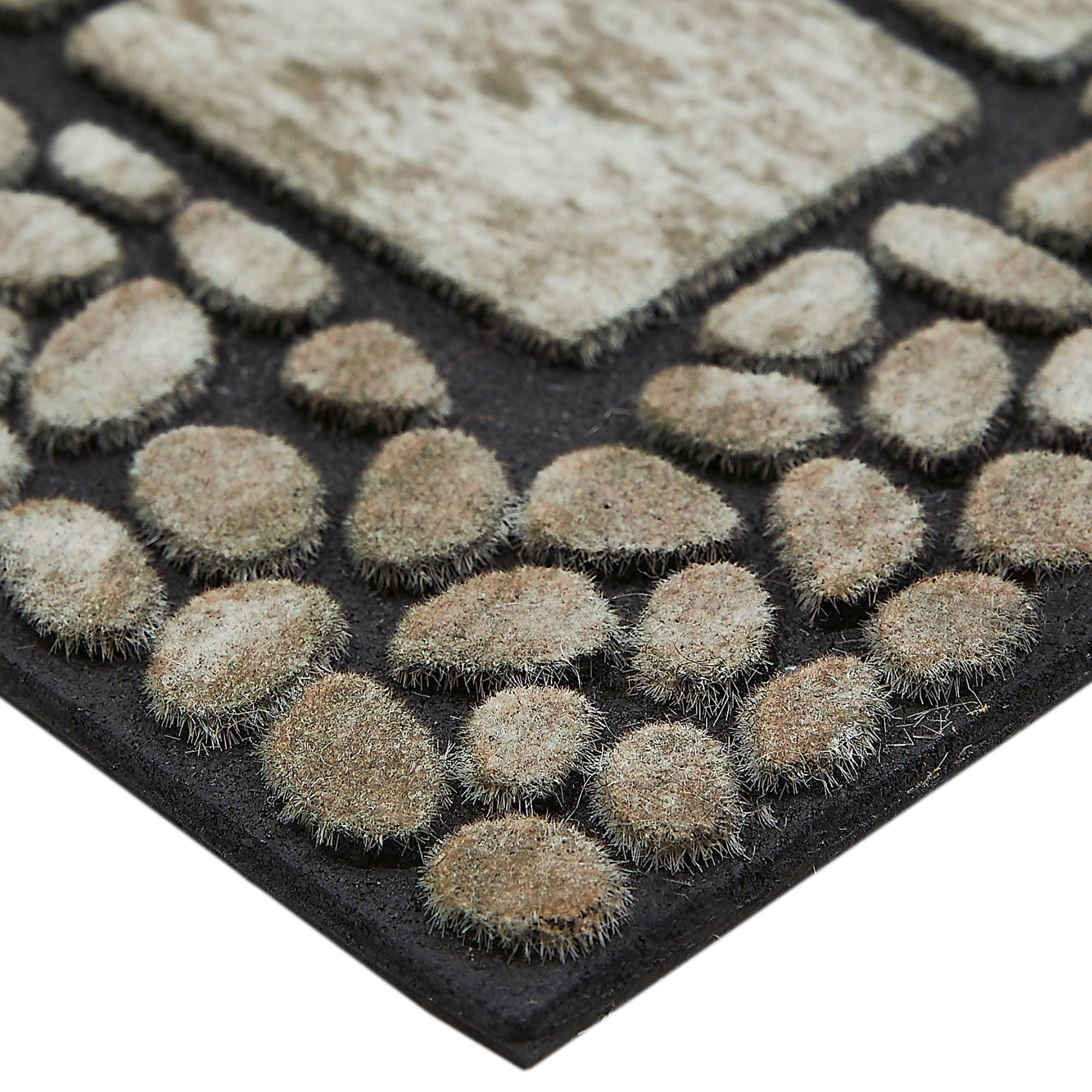 Andiamo Stufenmatte »Outdoor, 2er Set« rechteckig 6 mm Höhe Outdoor-Stufenmatten, Stein Motiv, Gartenbereich, Außenbereich