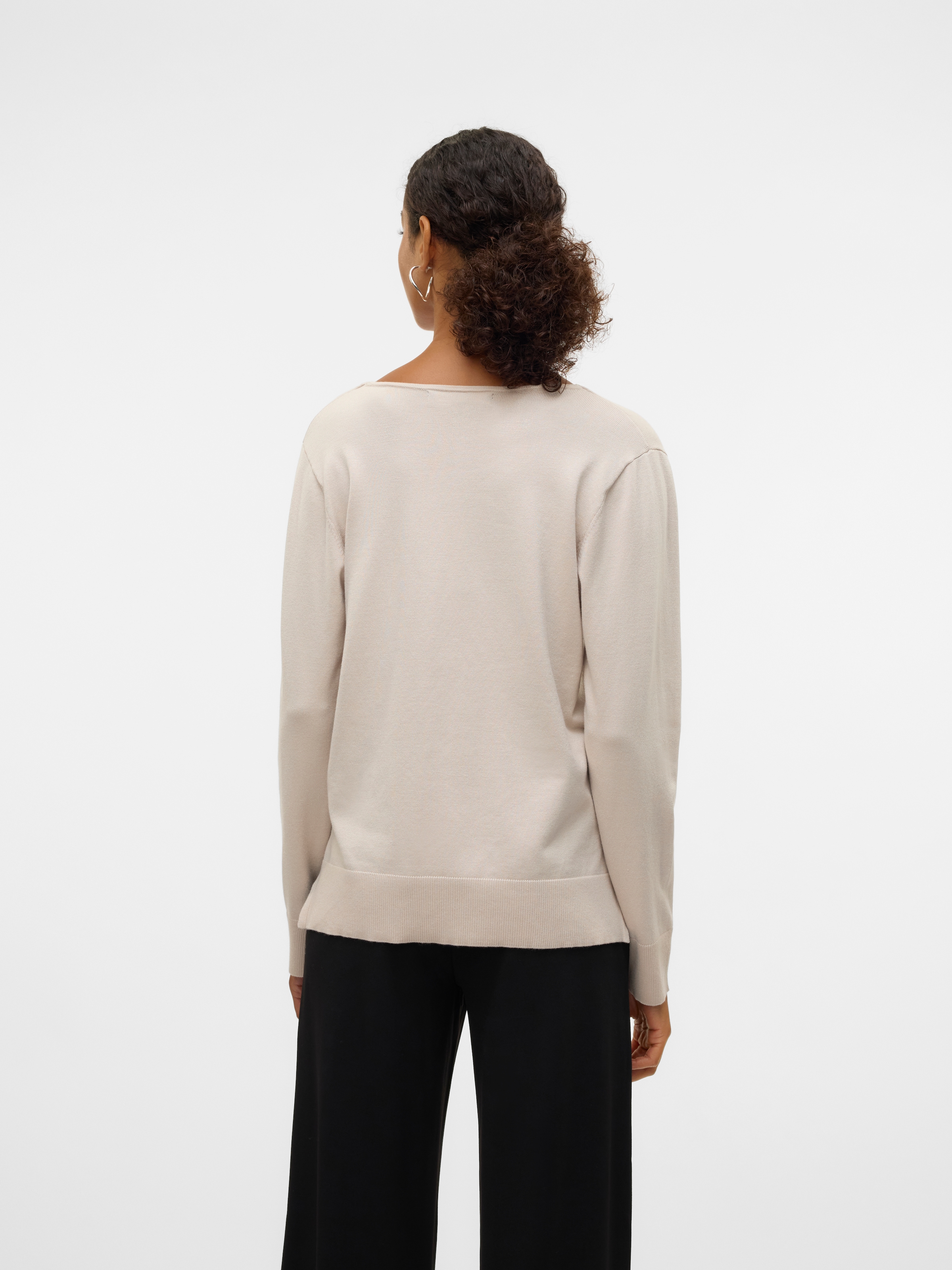 Vero Moda »VMSILJE LS V-NECK PULLOVER GA NOOS«
