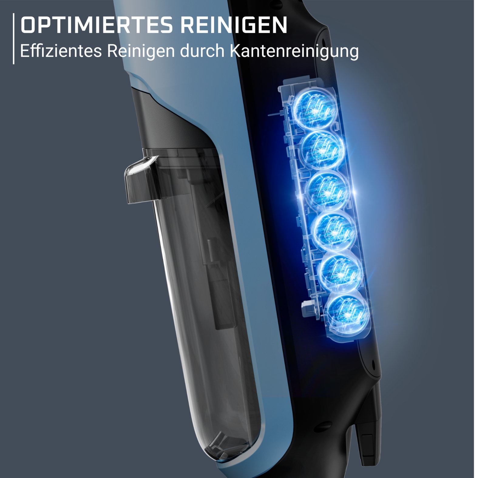 Rowenta Nass-Trocken-Sauger »Rowenta X-Clean 2, Saugen und Wischen, LED-Display, ECO- und MAX-Modi,« selbstreinigend, selbstfahrende Walze, geeignet für Hartböden, GZ2271