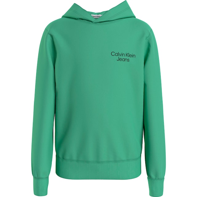 Calvin Klein Jeans Kapuzensweatshirt »CKJ STACK LOGO HOODIE« bei ♕