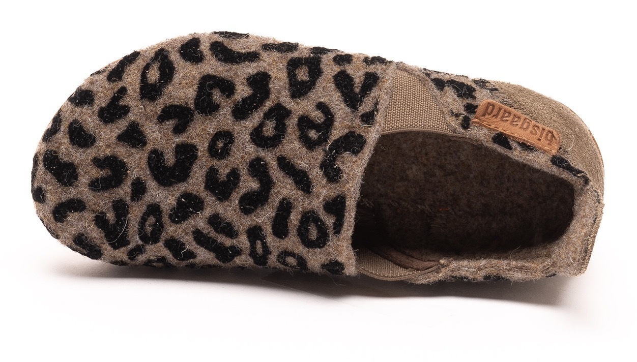 Bisgaard Hausschuh »sailor wool«, Kindergartenschuh mit Lammwolle, Größenschablone zum Download
