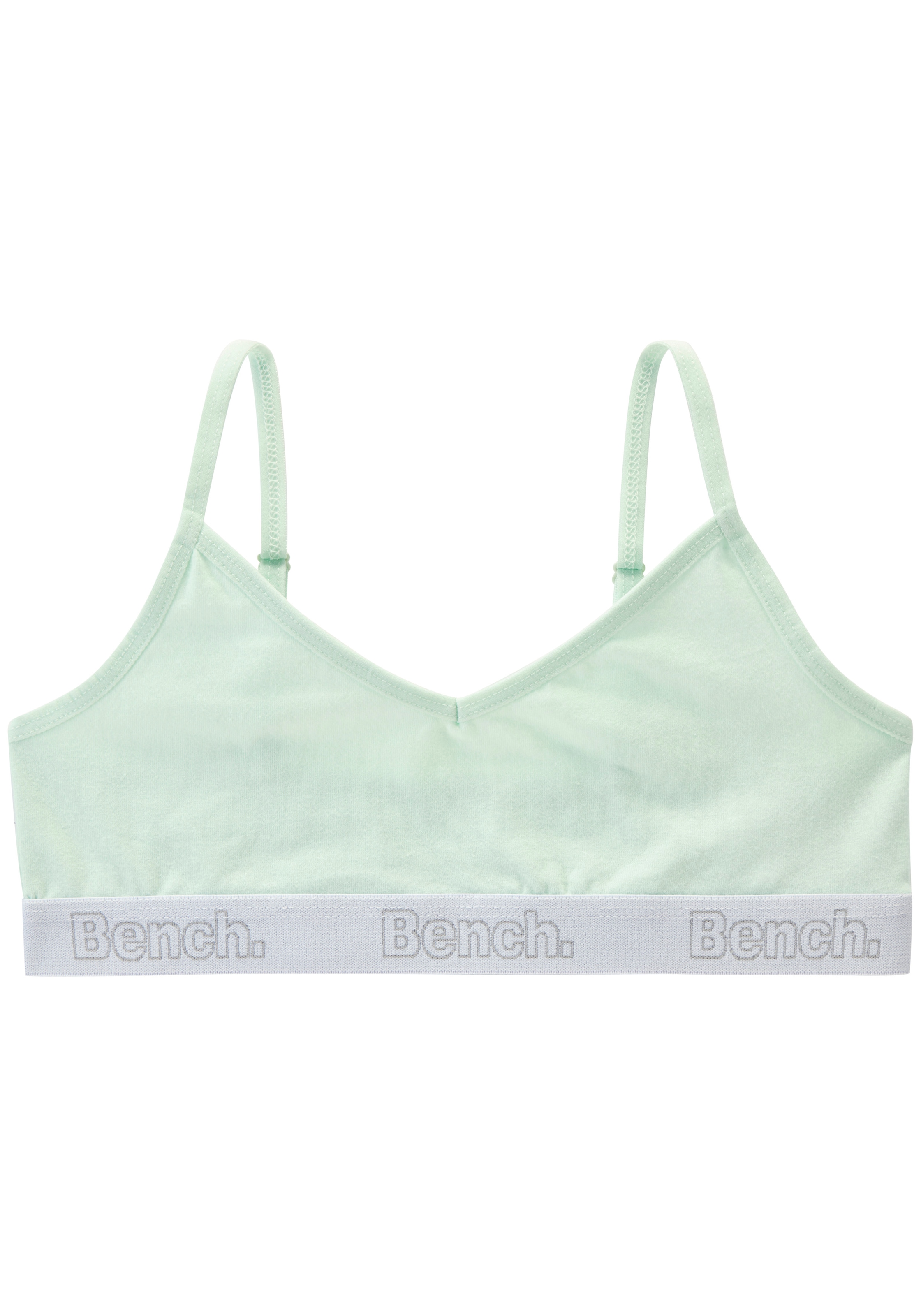 Bench. Bustier Packung, 2 tlg. mit weichem Logo-Bündchen