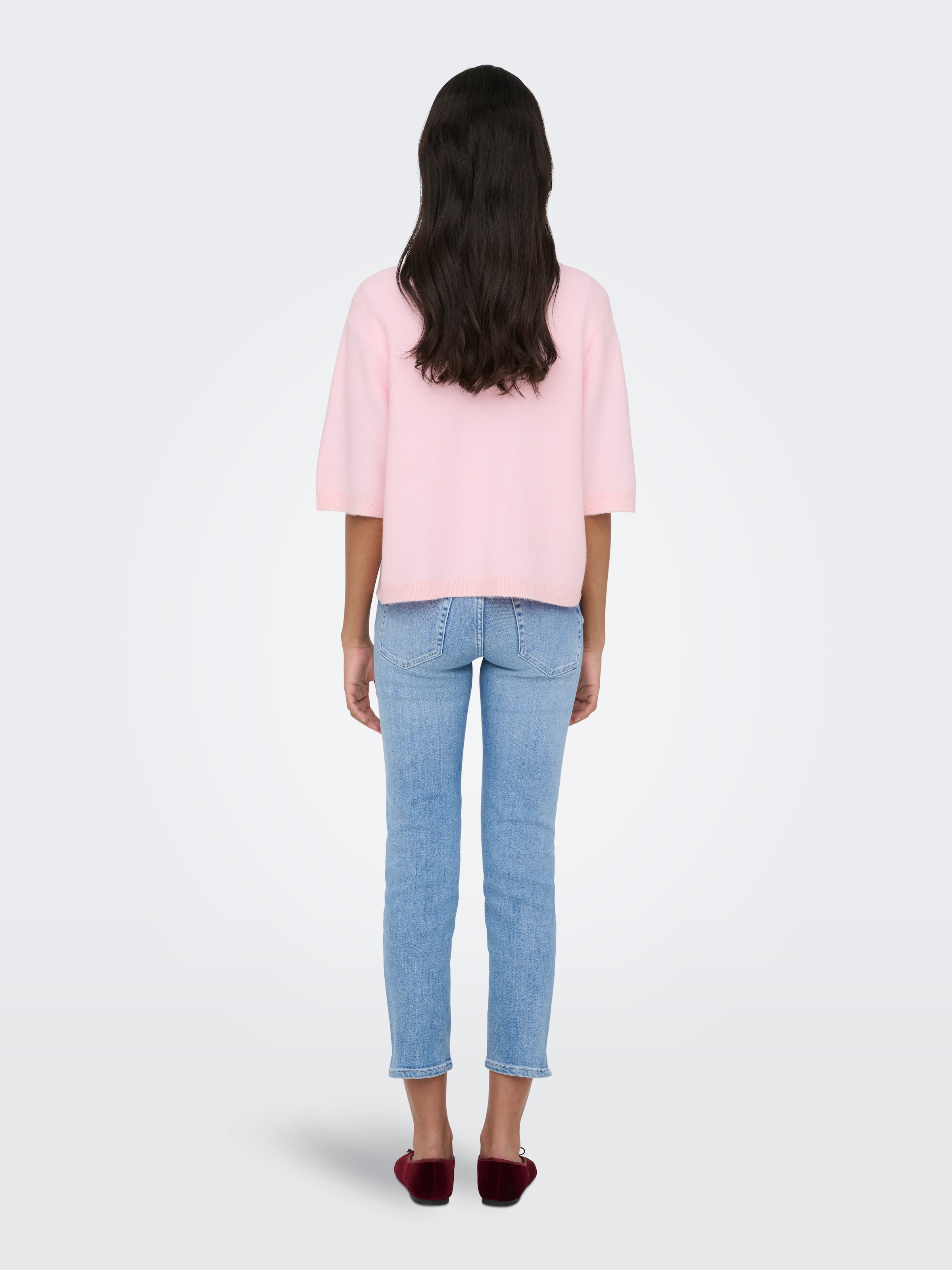 ONLY Strickjacke »ONLSIMONI 2/4 BOW CARDIGAN KNT NOOS«