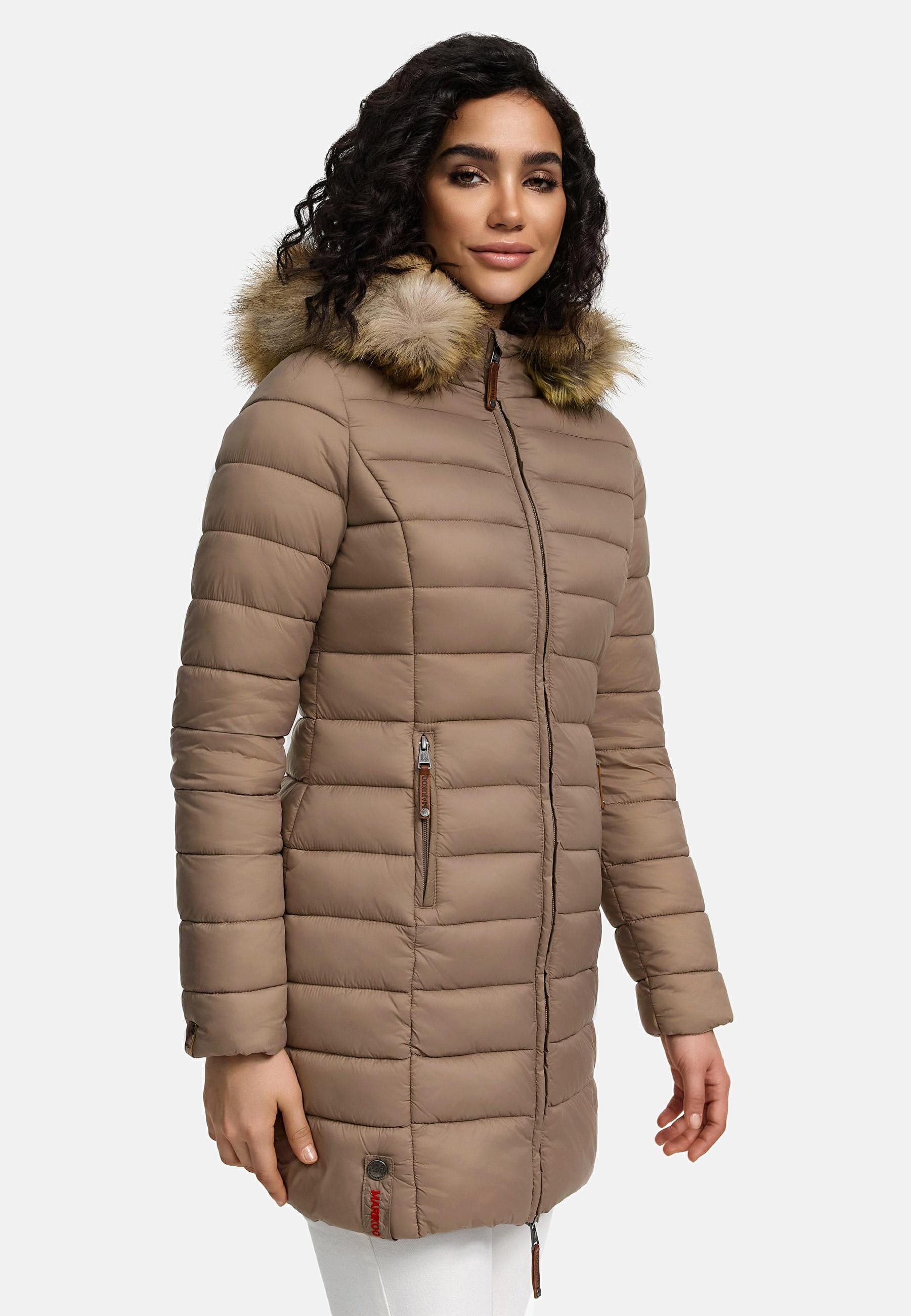 Marikoo Steppmantel »Steppmantel Rose-Stepp«