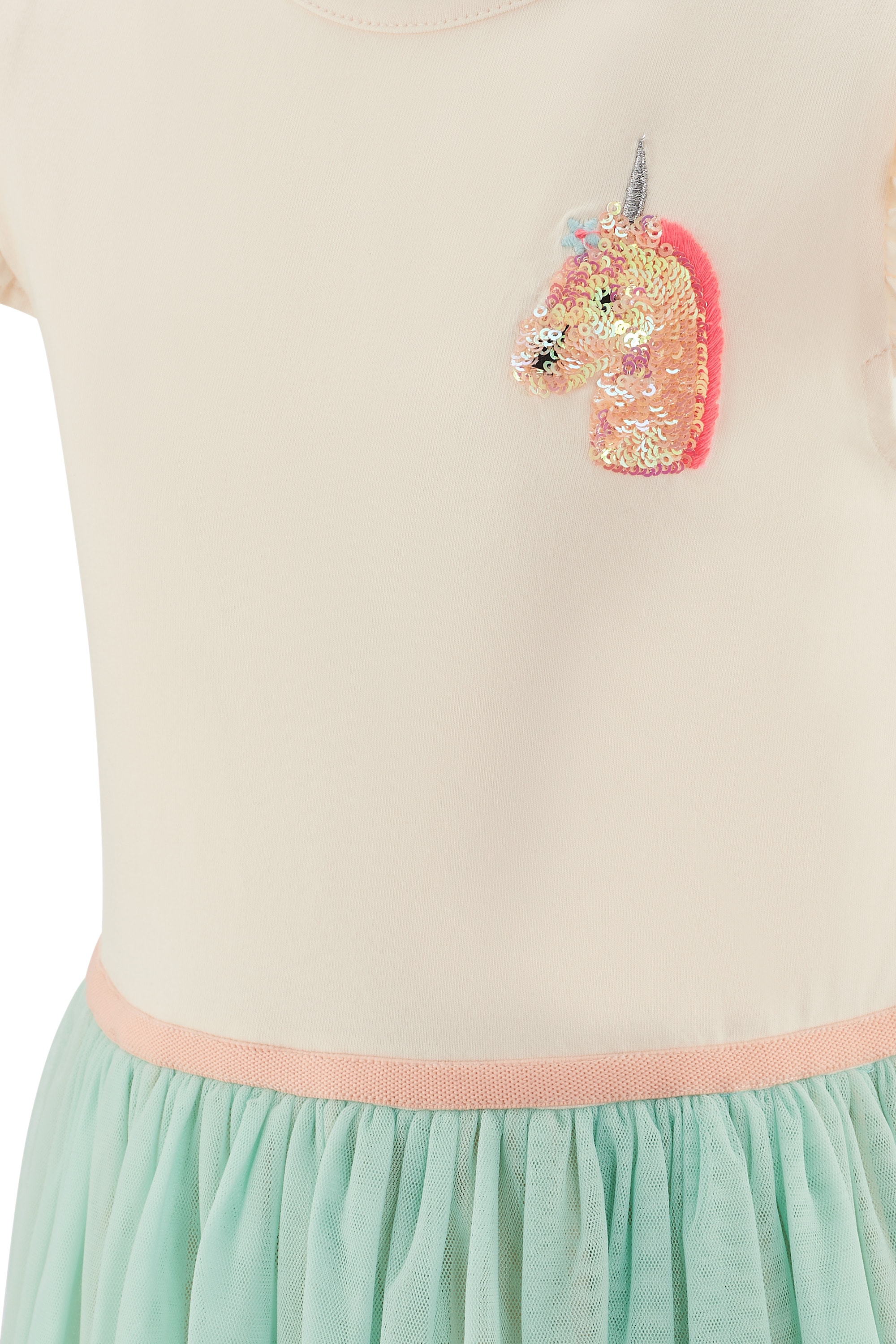 happy girls Jerseykleid mit Tüllrock und tollen Pailletten-Applikationen