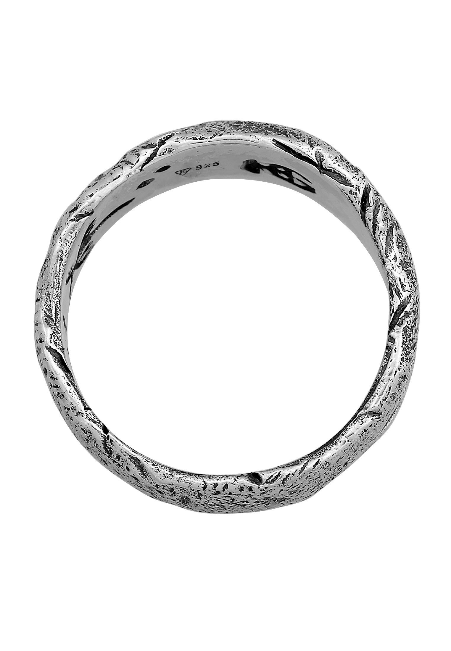 HAZE & GLORY Silberring »Ring Bandring - Secret Spot 925 Silber«