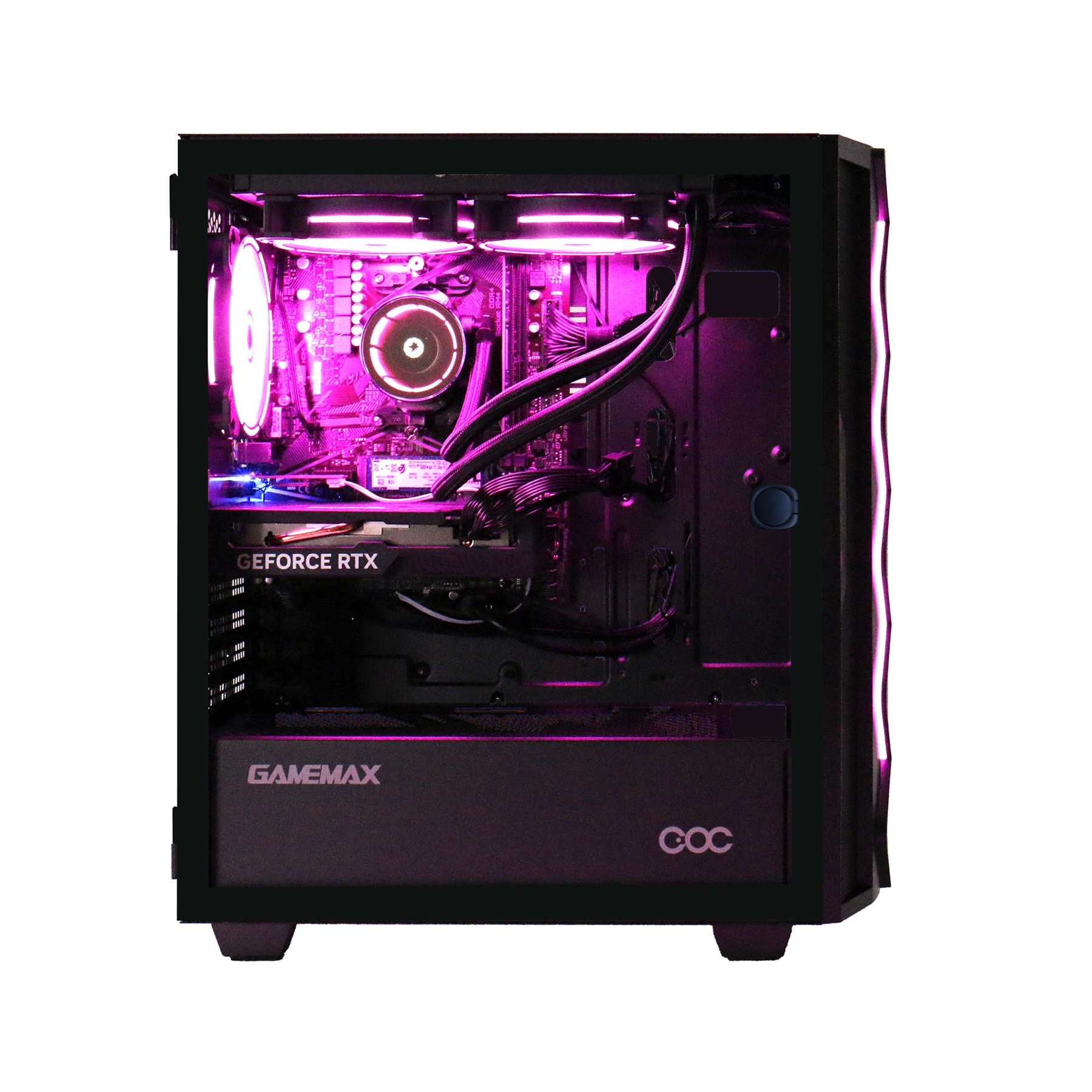 GAMEMAX Gaming-PC »Diamond BK 7683 AMD Ryzen 5 9600X RTX 5060 32GB DDR5 1TB SSD« DDR5 RAM, Windows 11