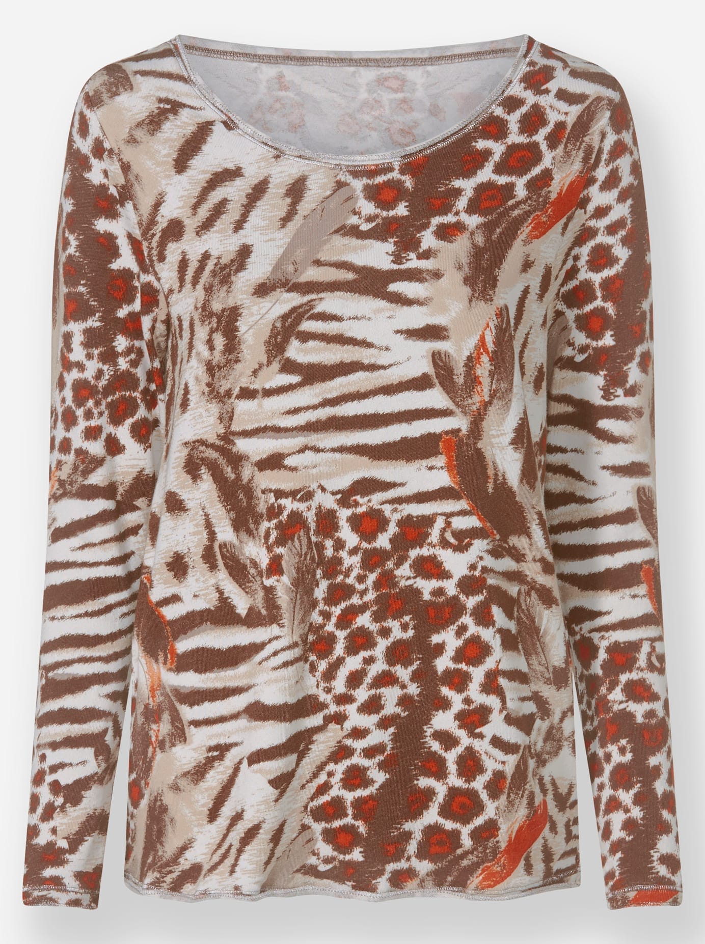 heine Rundhalsshirt »Druck-Shirt« 1 Stk.