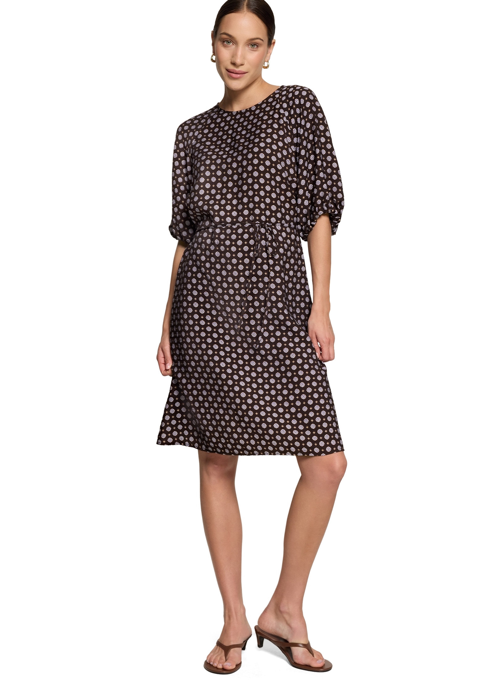 Zero Bodykleid »Casual-Kleid mit Bindegürtel«