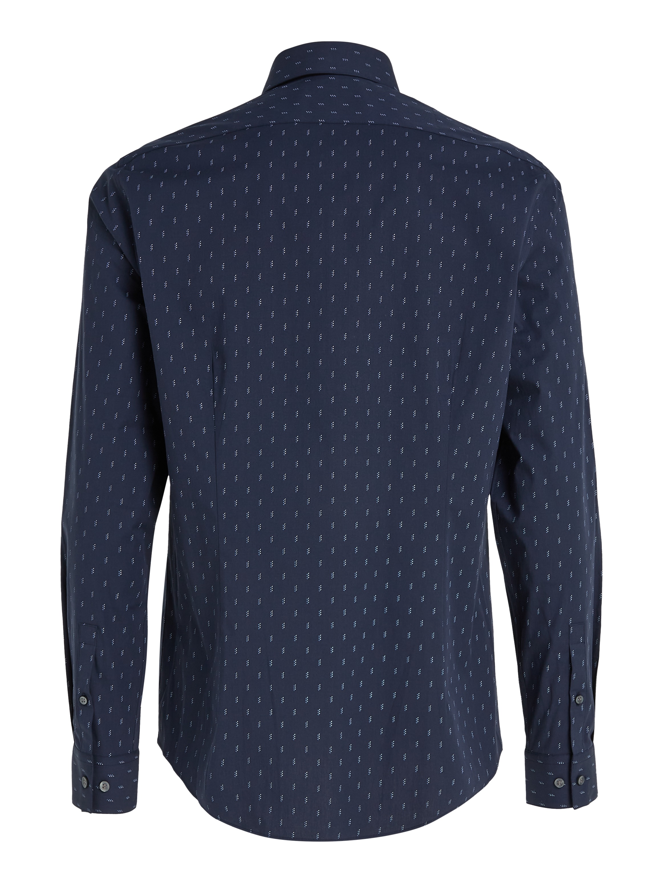 Calvin Klein Langarmhemd »POPLIN LEAF PRINT SLIM SHIRT«