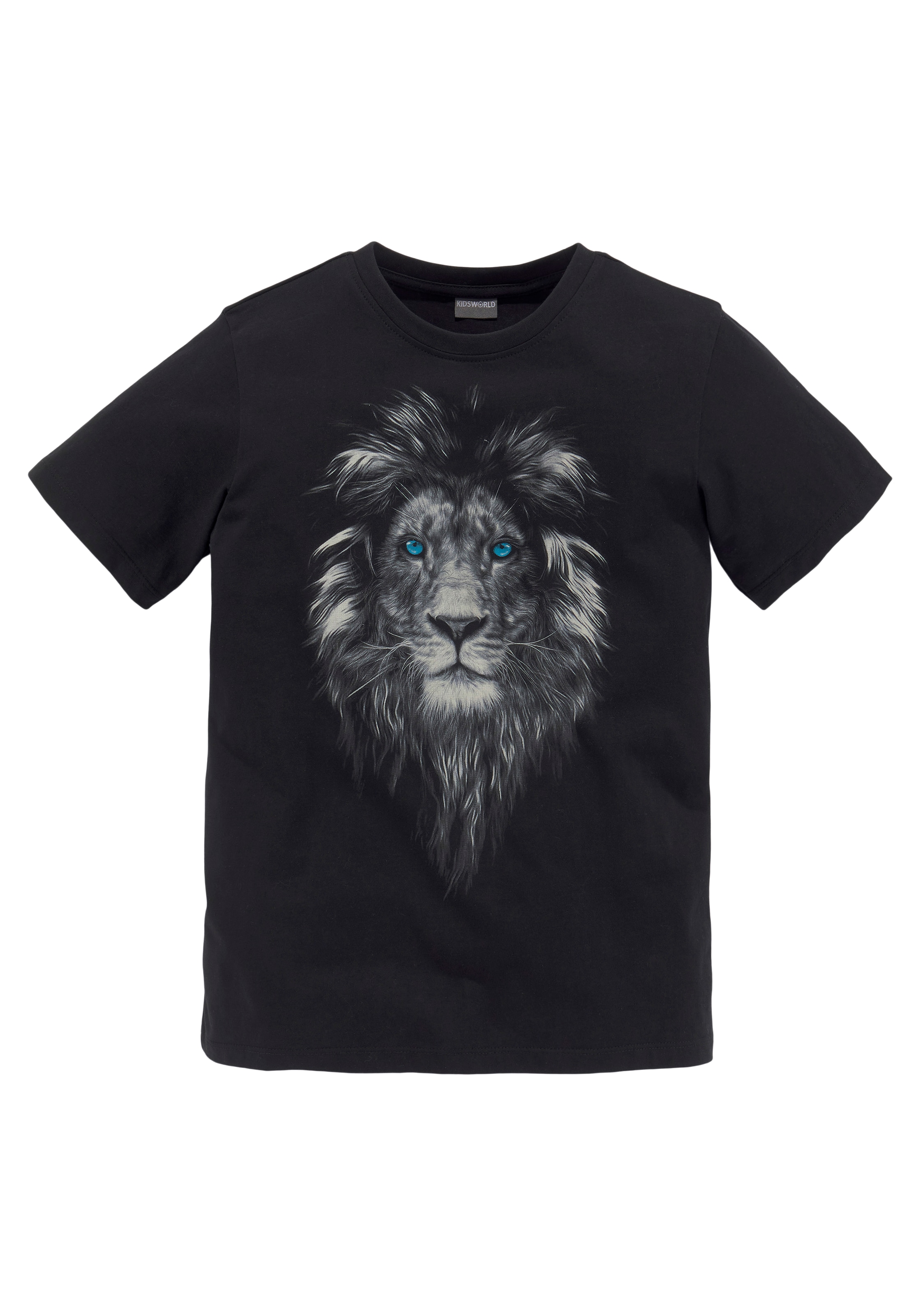 WITH bei »LION EYES« KIDSWORLD BLUE T-Shirt