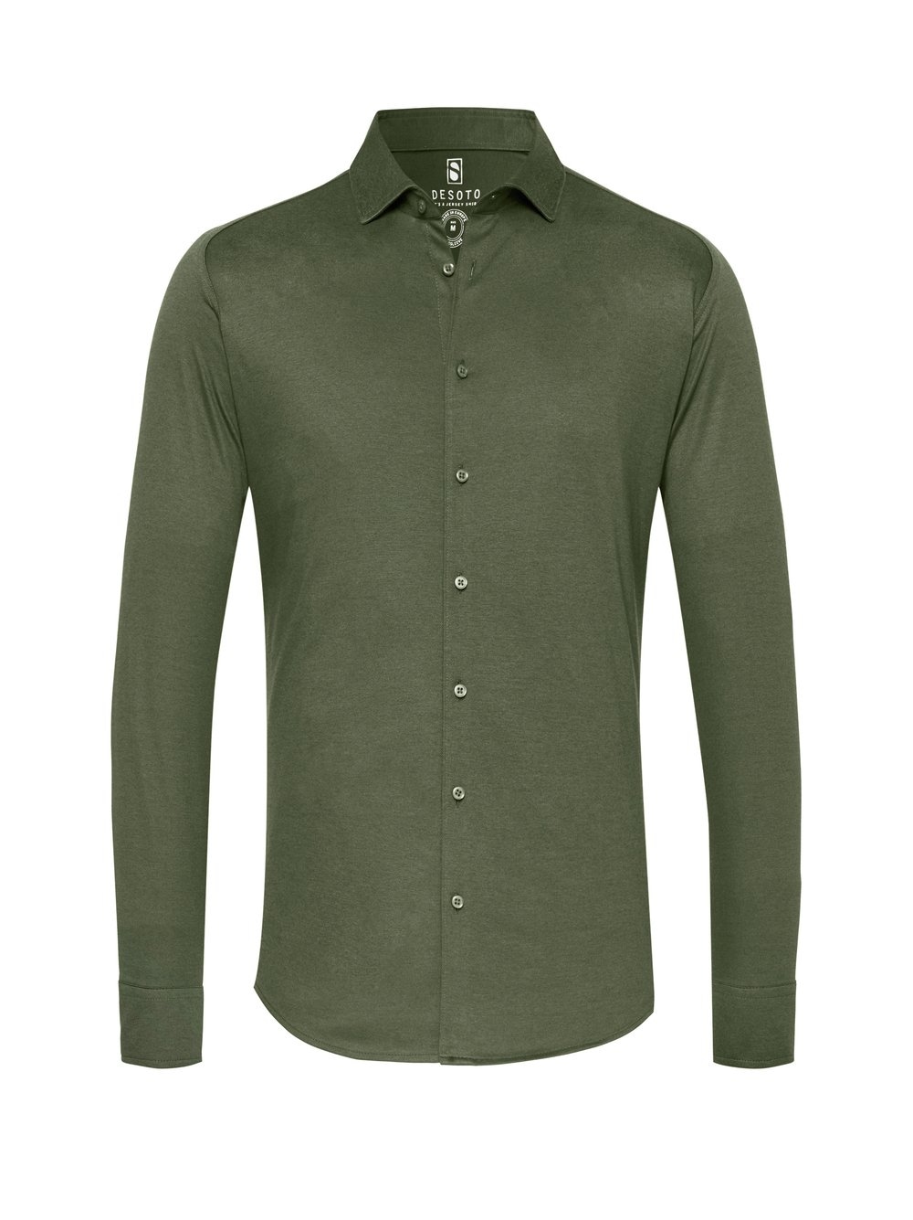 DESOTO Langarmhemd »Jerseyhemd Casual Kent«