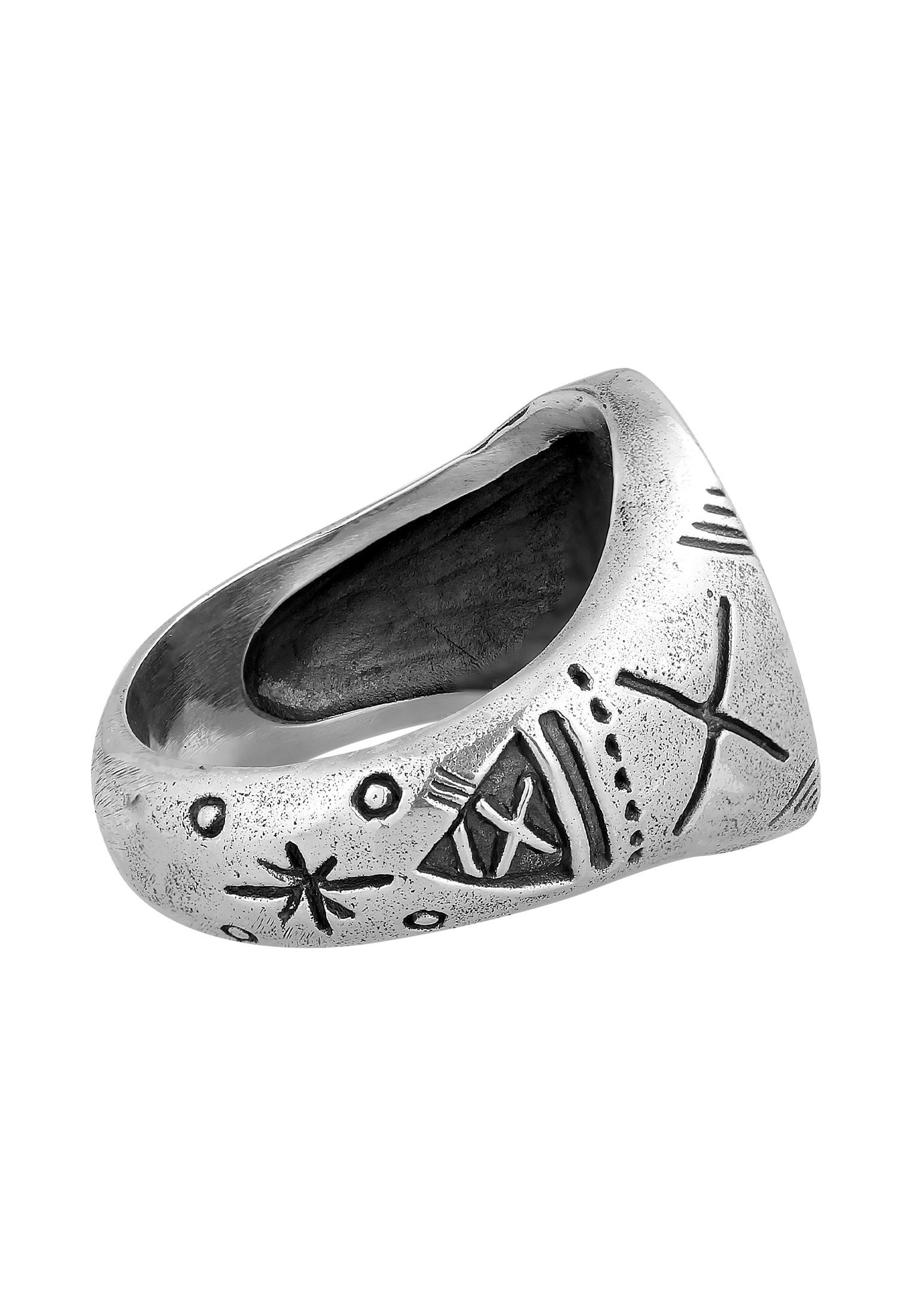 HAZE & GLORY Siegelring »Ring Siegelring - Tiger 925 Silber«