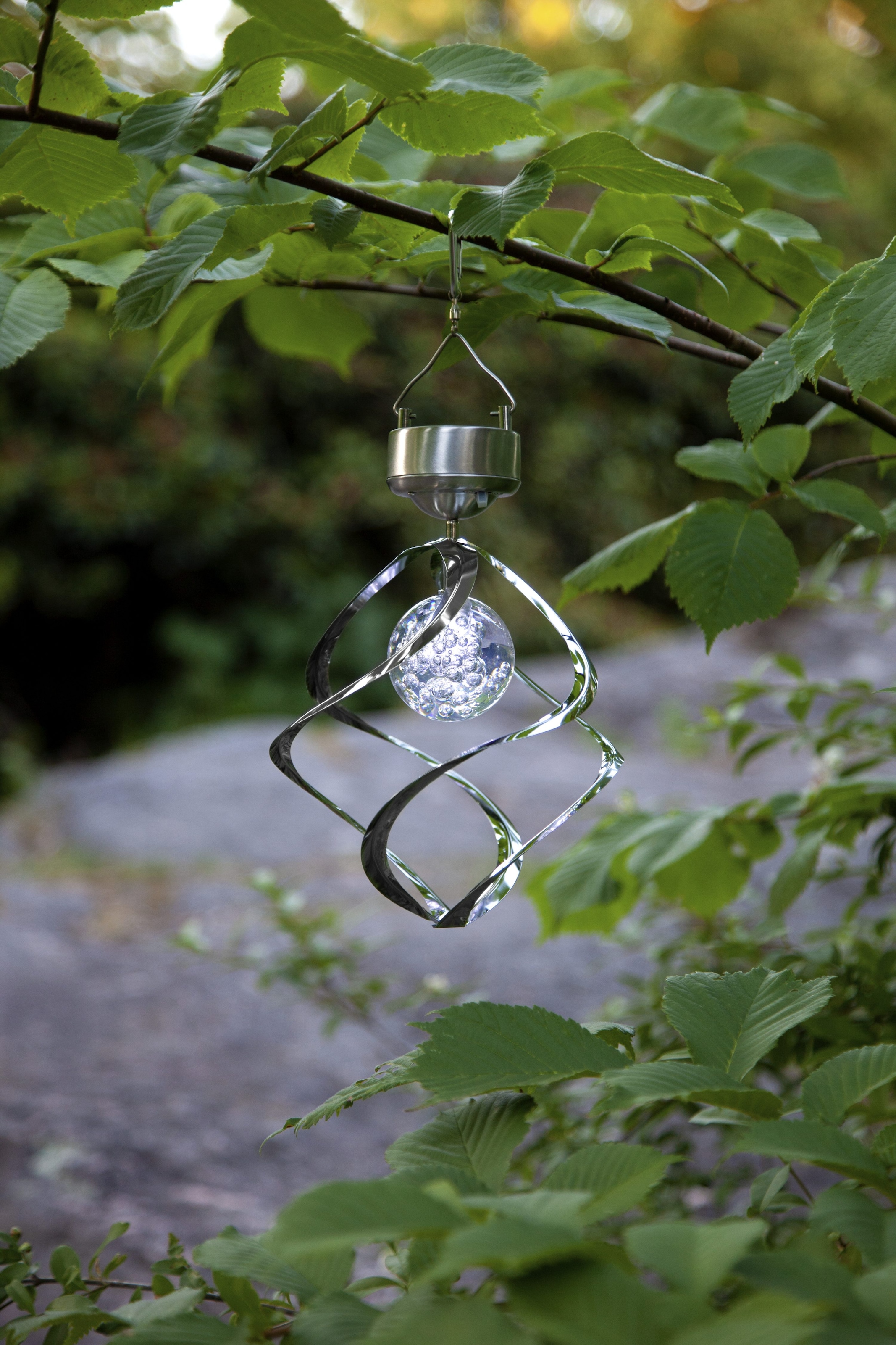 Parforce Traditional Hunting LED Solarleuchte »Solar-Windspiel Roma« LED-Board 1 Stk. Neutralweiß 1 LED mit weißem Licht, Dämmerungssensor