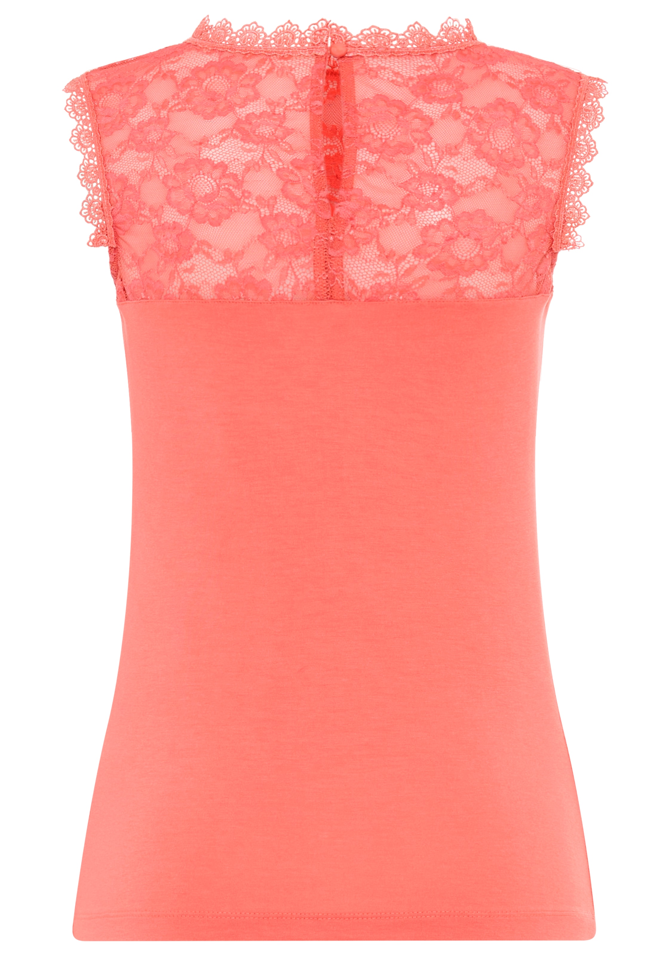Laura Scott Tanktop mit edler Zierborte