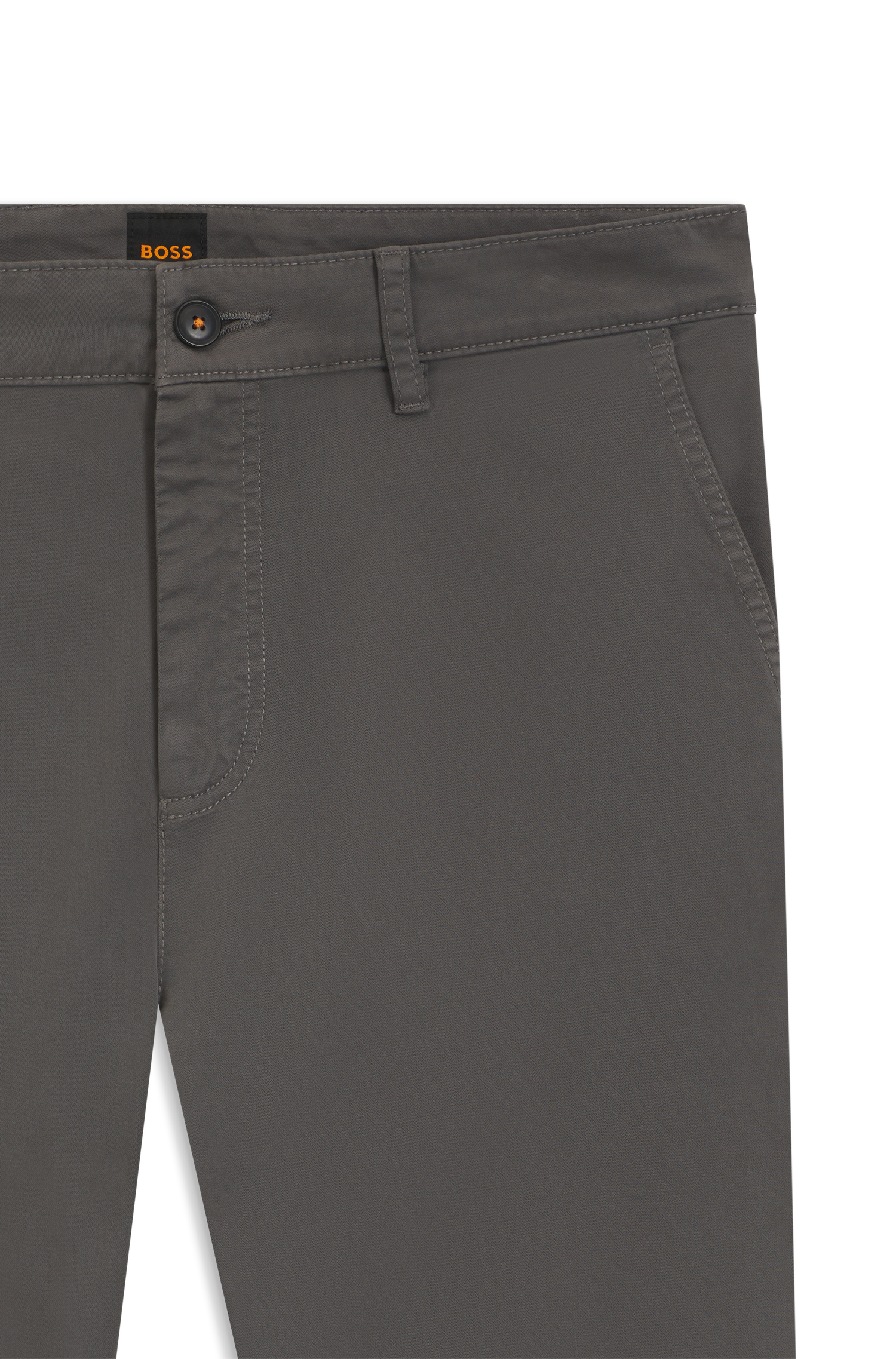 BOSS ORANGE Chinohose »tapered«  mit BOSS Logo hinten