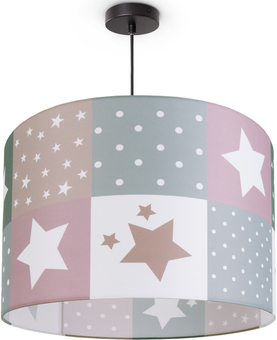 E27 Kinderzimmer Motiv Deckenlampe XXL LED Sternen online Pendelleuchte flammig-flammig, Kinderlampe 345«, »Cosmo Jahren mit kaufen Paco 1 Home 3 Lampe Garantie |