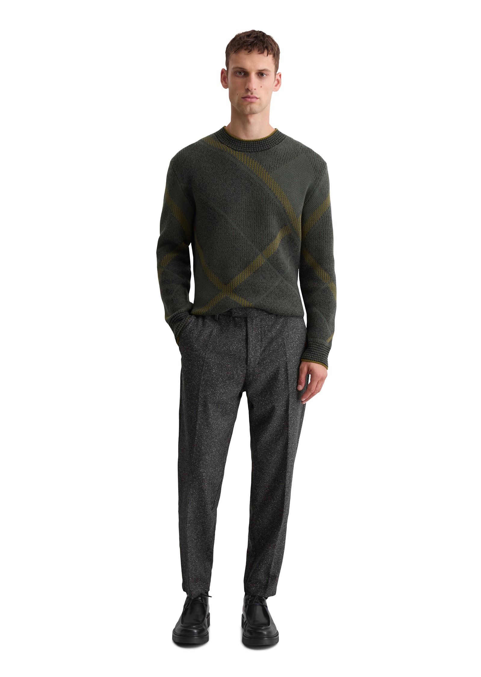 Marc O'Polo 5-Pocket-Hose »Belsbo«  aus Schafwoll-Mix,