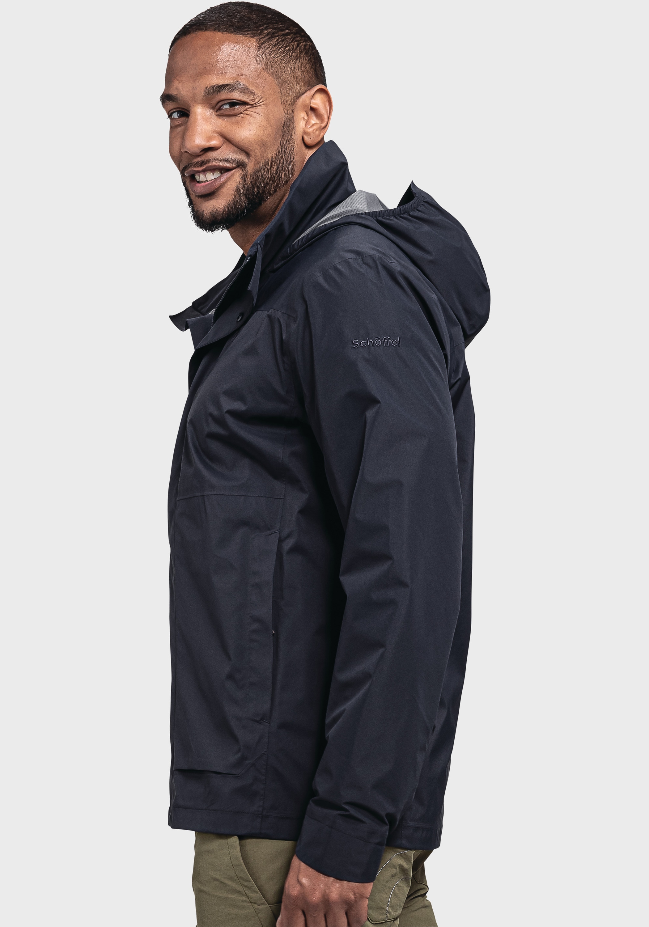 Schöffel Outdoorjacke »2.5L Jacket Bellagio M«, mit Kapuze