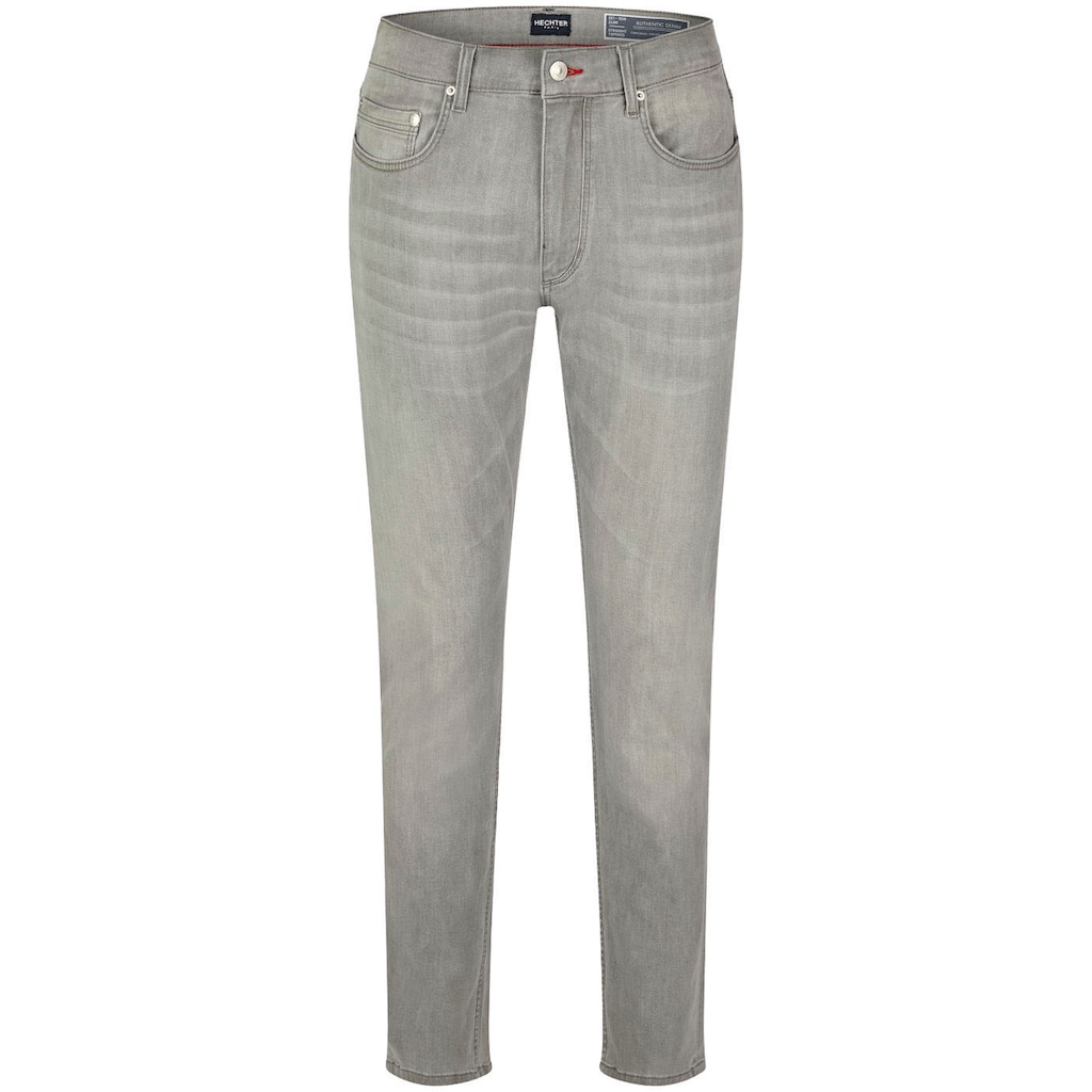 HECHTER PARIS 5-Pocket-Jeans, mit Knopfloch in Kontrastfarbe