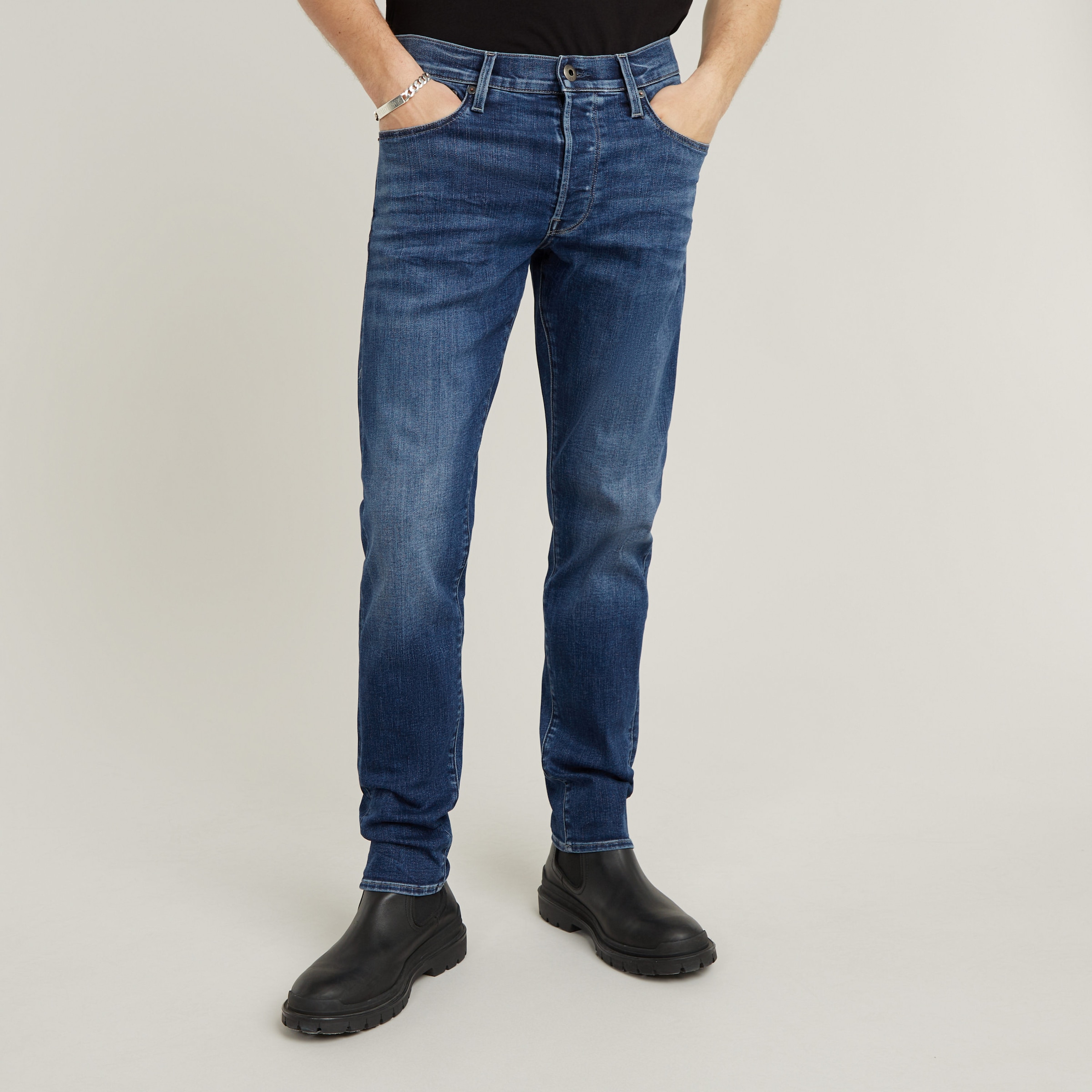 G-STAR Slim-fit-Jeans »3301 Slim« mit toller Waschung und Elasthan