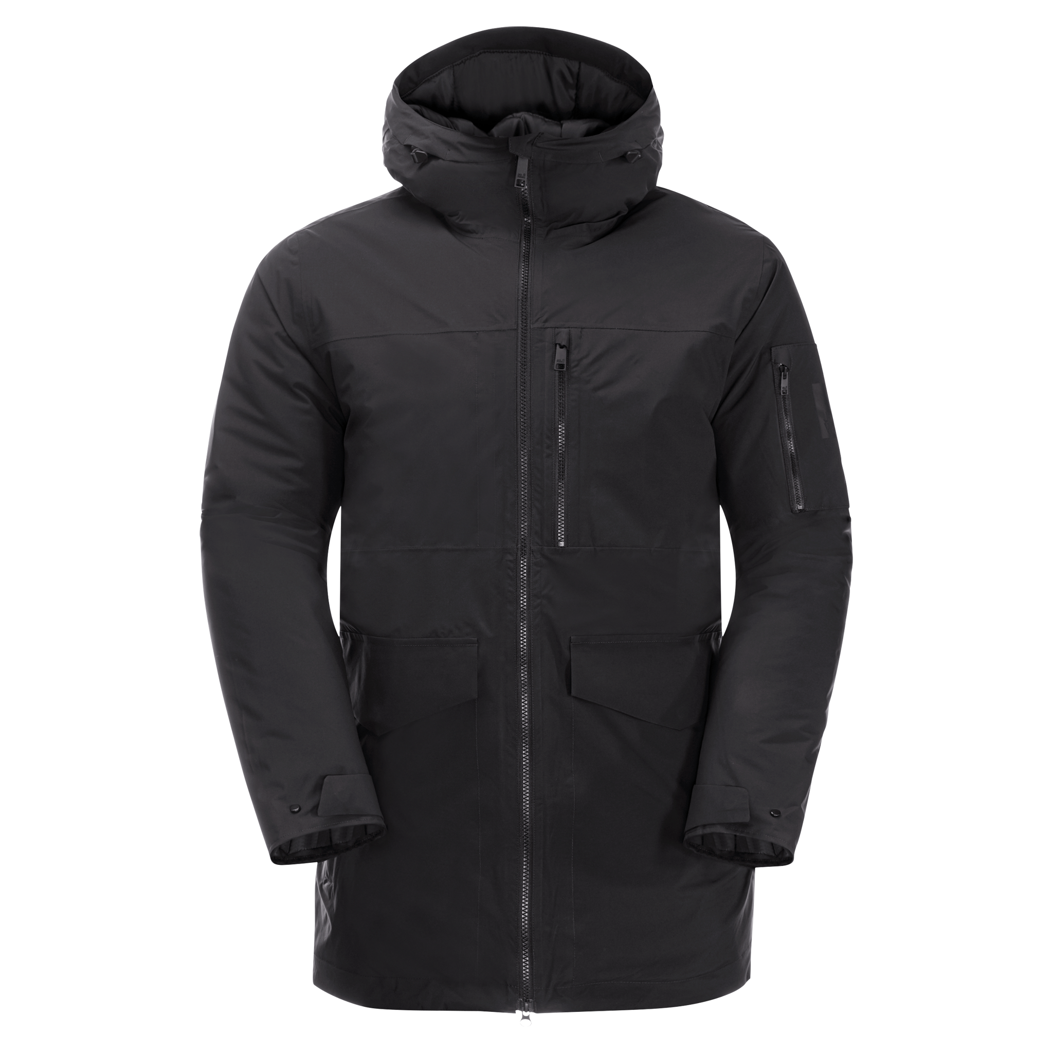 Jack Wolfskin Funktionsparka »KOENIGSBAU«, mit Kapuze, Wärmend, winddicht, Übergangsjacke