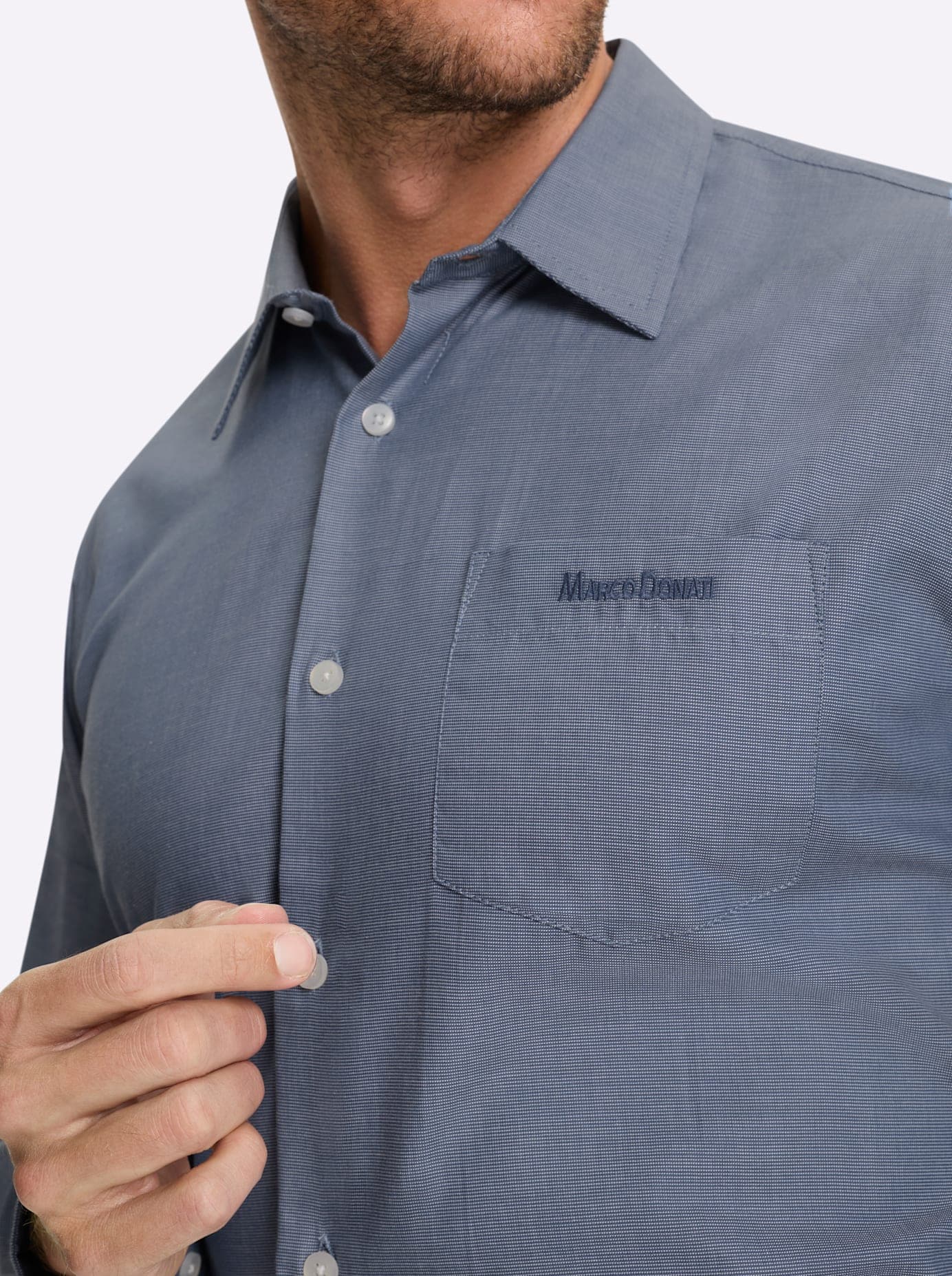 Marco Donati Langarmhemd