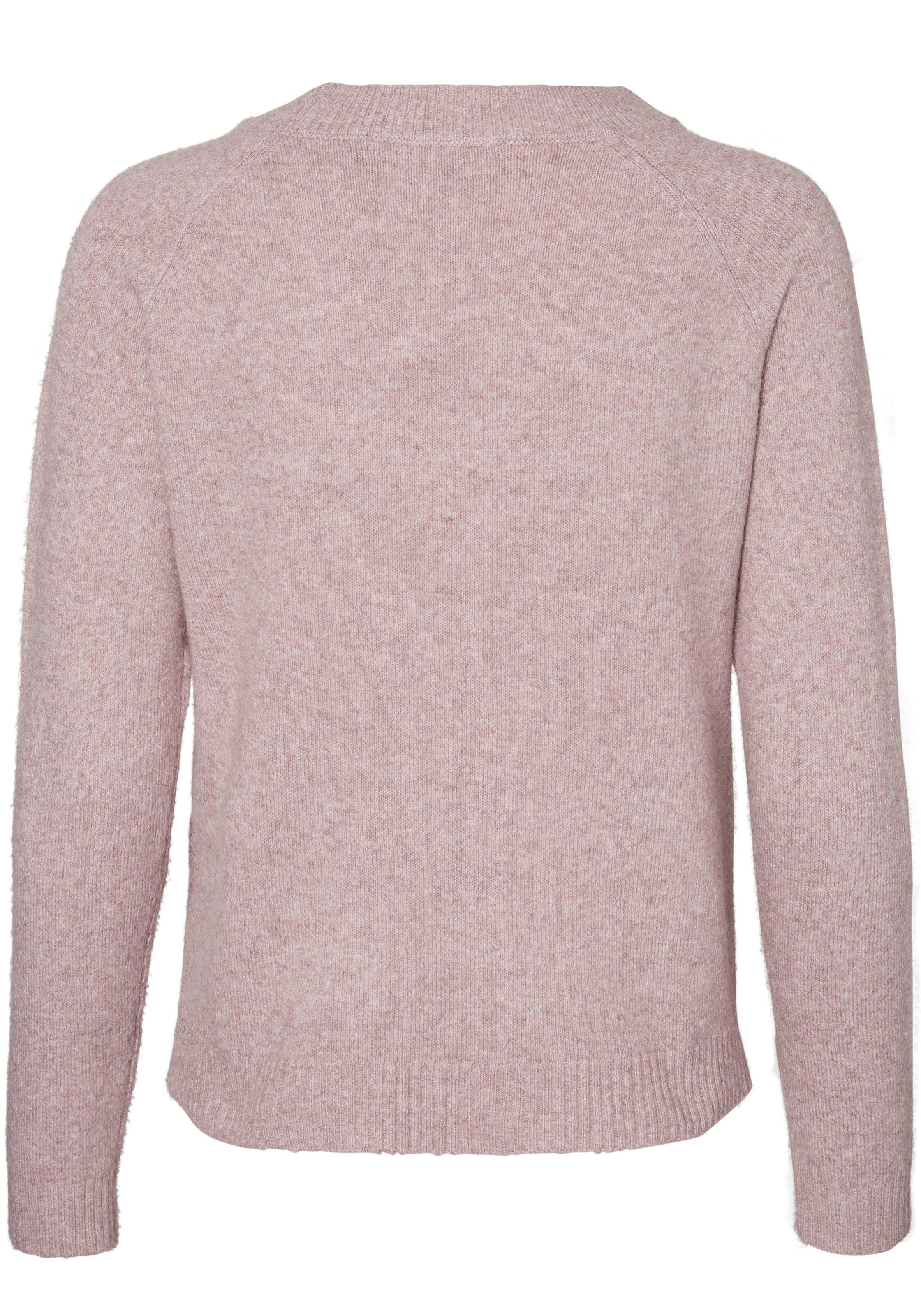 Vero Moda Rundhalspullover »VMDOFFY«, in melierter Optik