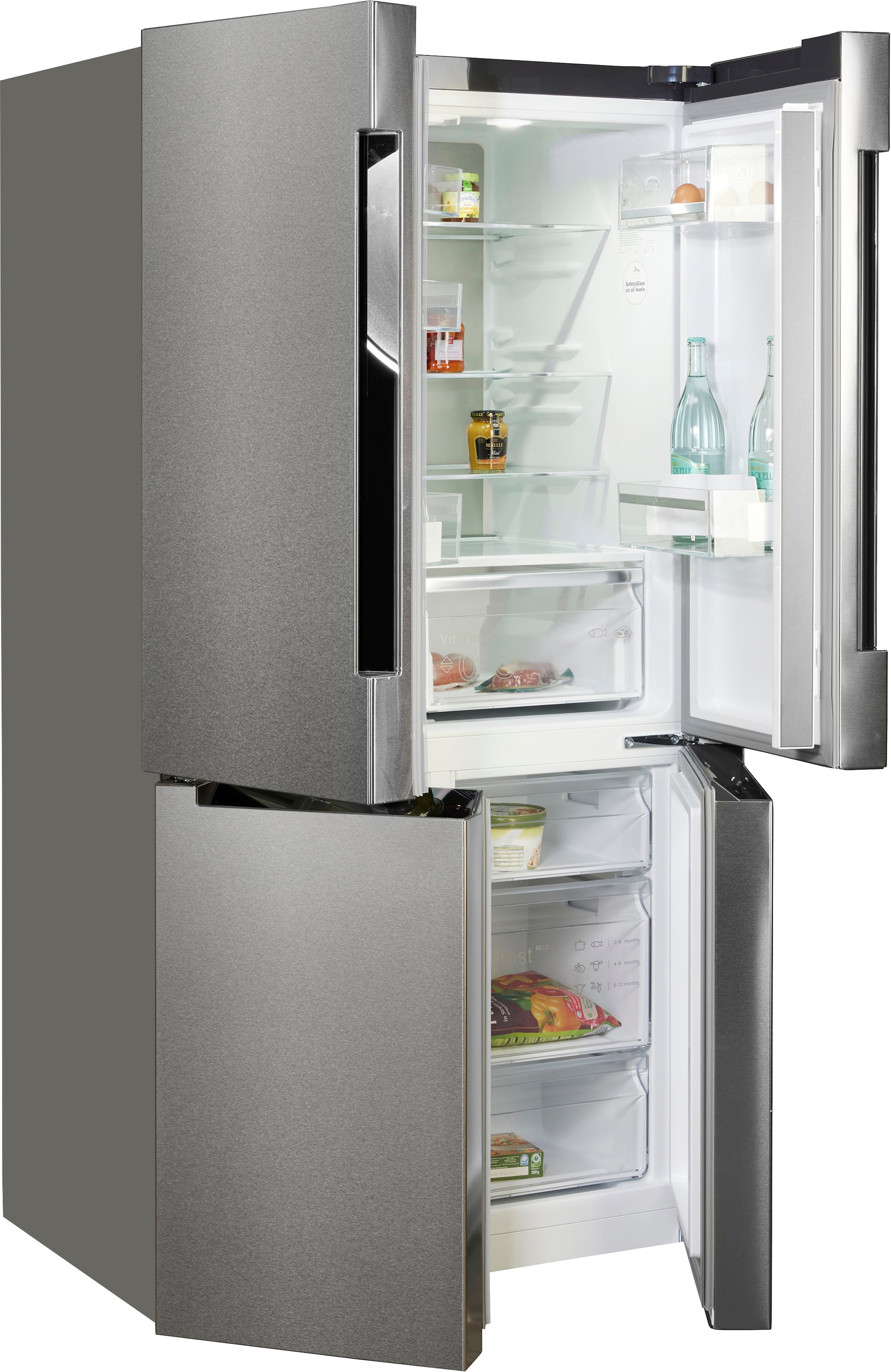 BOSCH Multi Door Serie 4 "KFN96APEA" 183 cm hoch 91 cm breit
