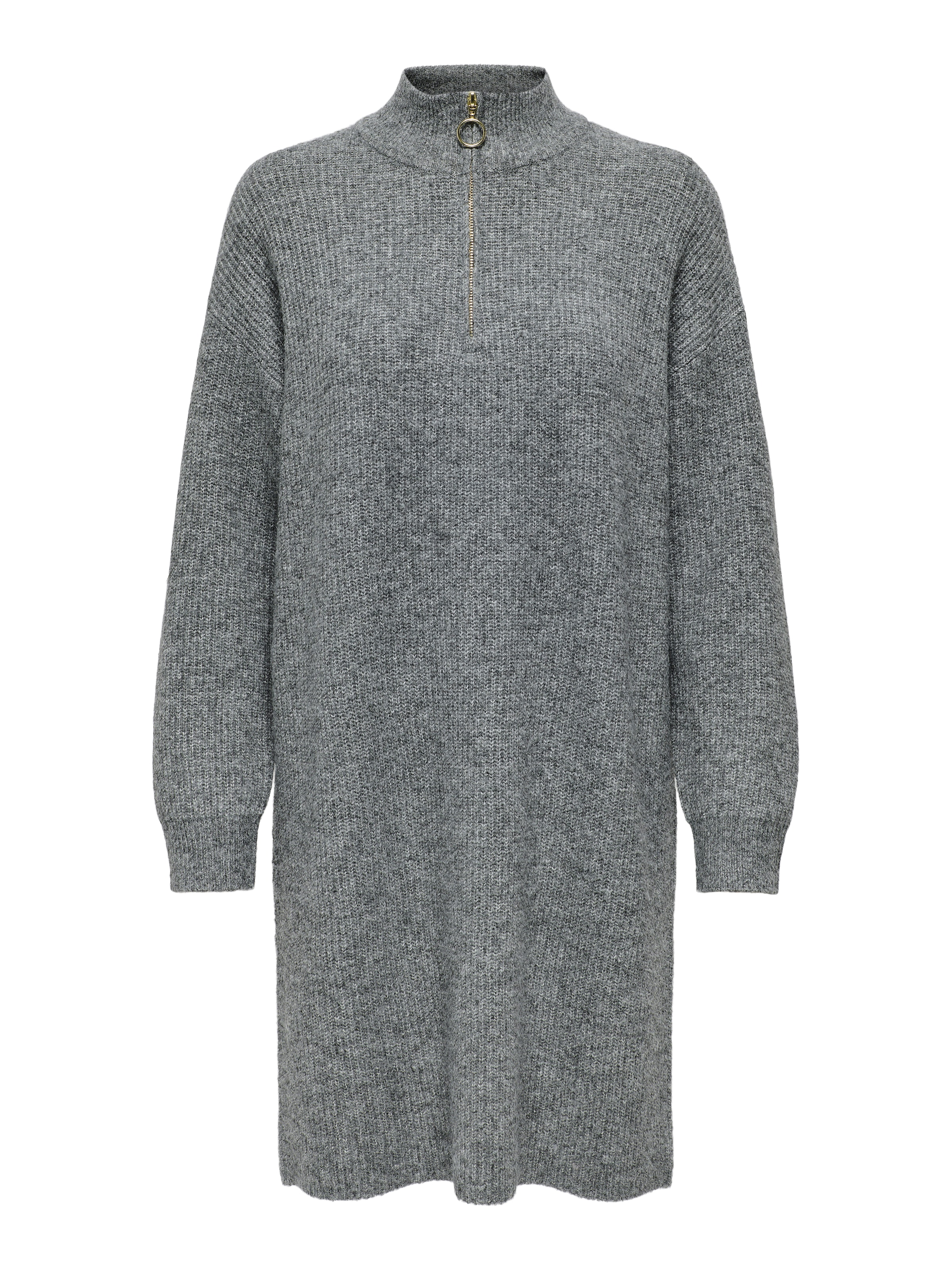 ONLY Strickkleid »ONLTOKYO L/S ZIP DRESS KNT«