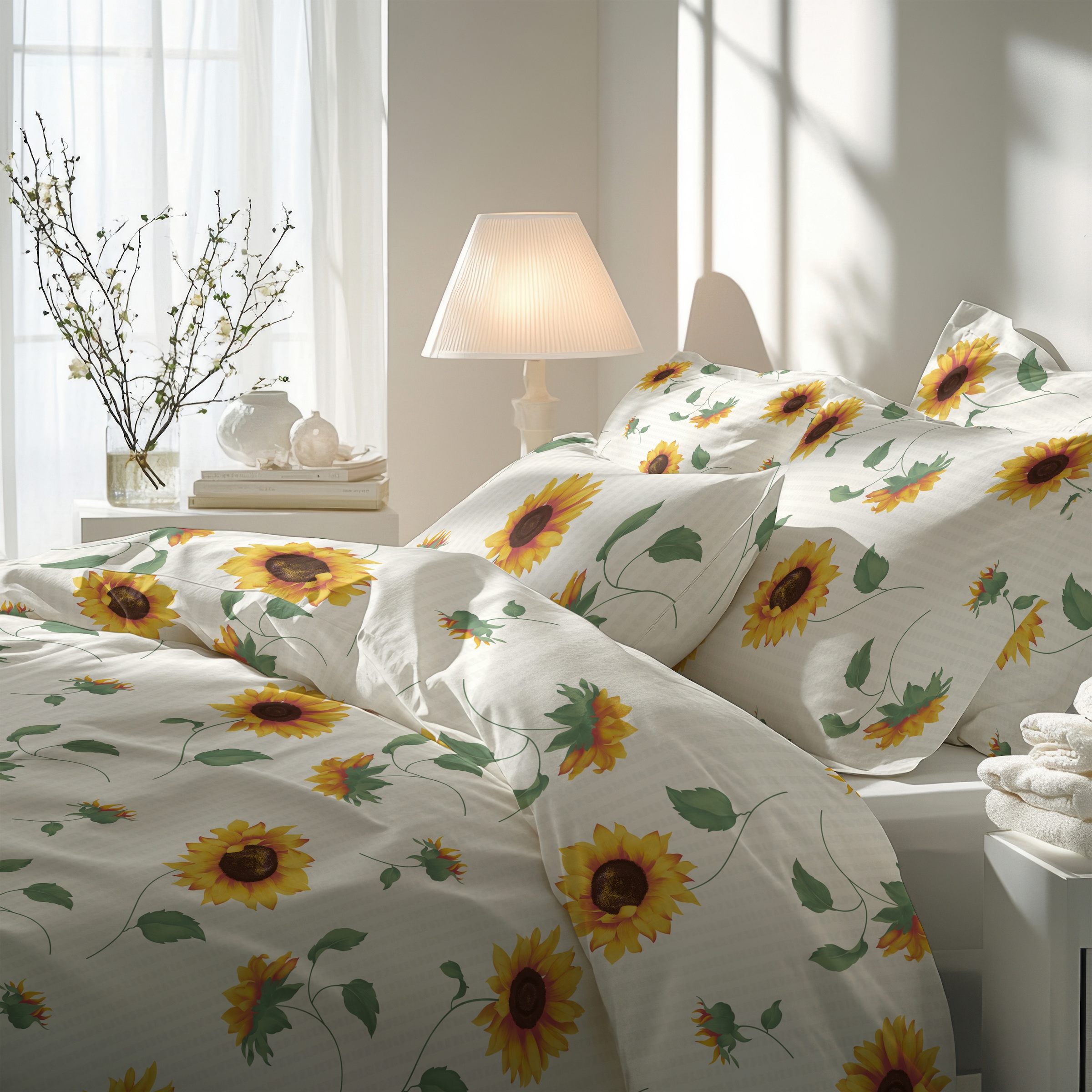 Florella Bettwäsche »Little sun Soft-Touch Seersucker,  50% Baumwolle, 50% Viskose«