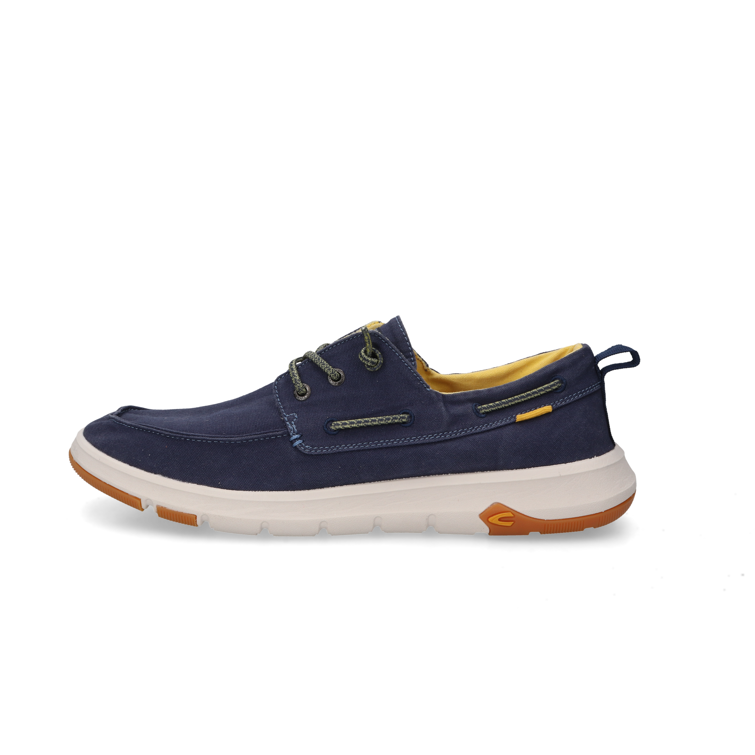 camel active Slipper  Schlupfschuh, Bootsschuh mit attraktiver Ziernaht und Durchzügen