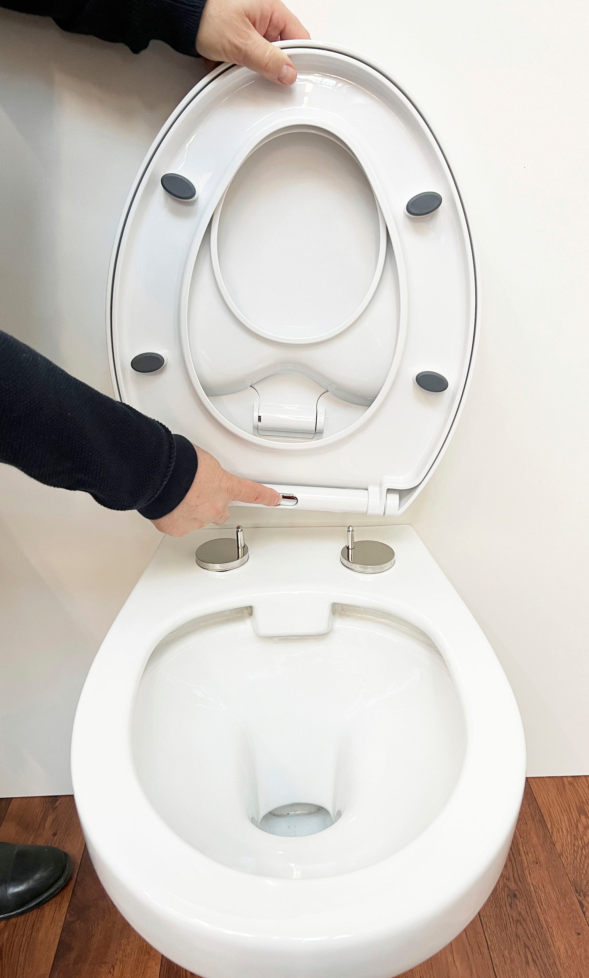 ADOB Kinder-WC-Sitz »Family«, mit Absenkautomatik online kaufen | mit 3  Jahren XXL Garantie