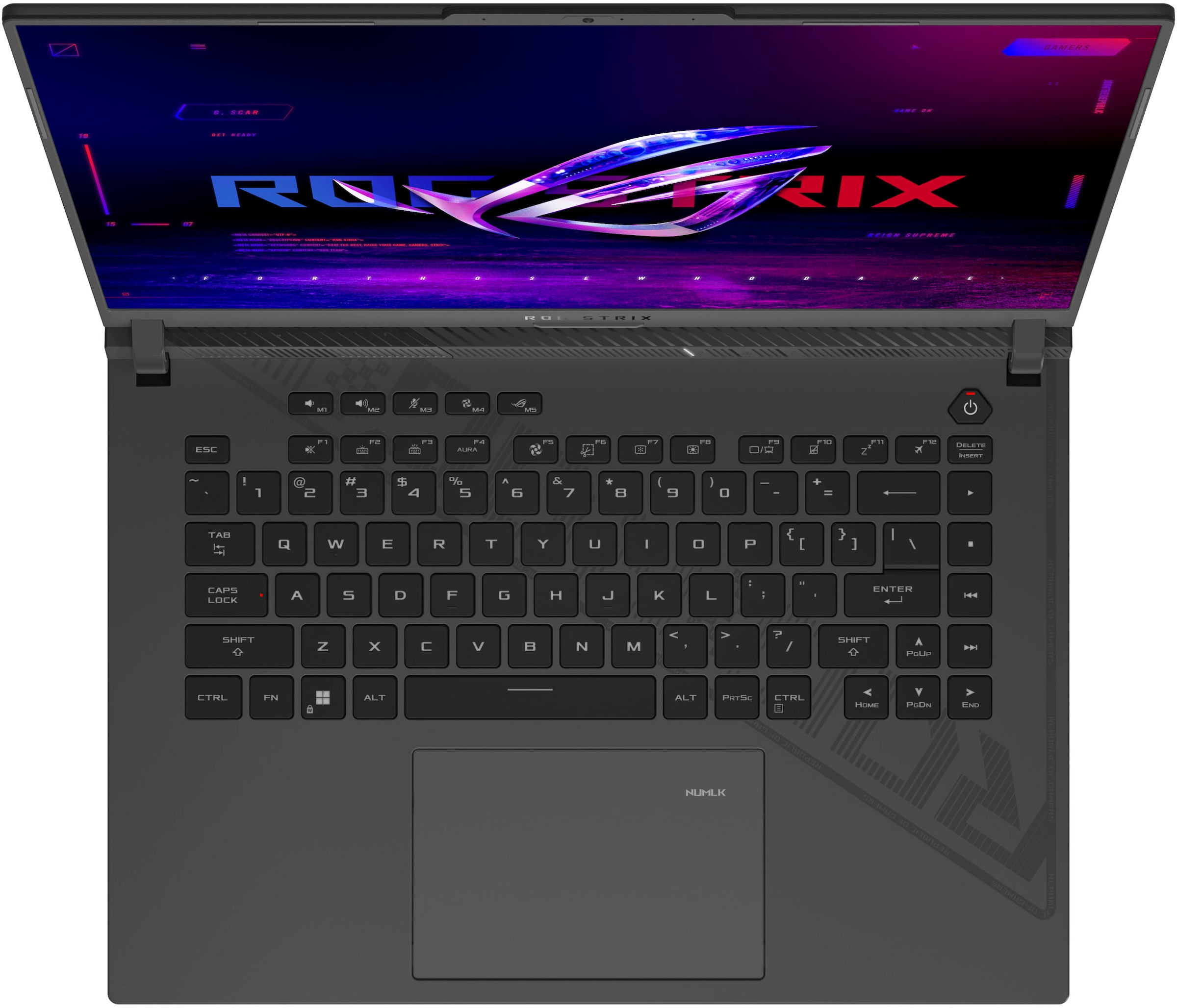 Asus Gaming-Notebook »ASUS ROG Strix G16 Laptop, IPS Display, 16 GB RAM, Windows 11 Home,«, 40,6 cm, / 16 Zoll, Intel, Core i7, GeForce RTX 4050, 1000 GB SSD