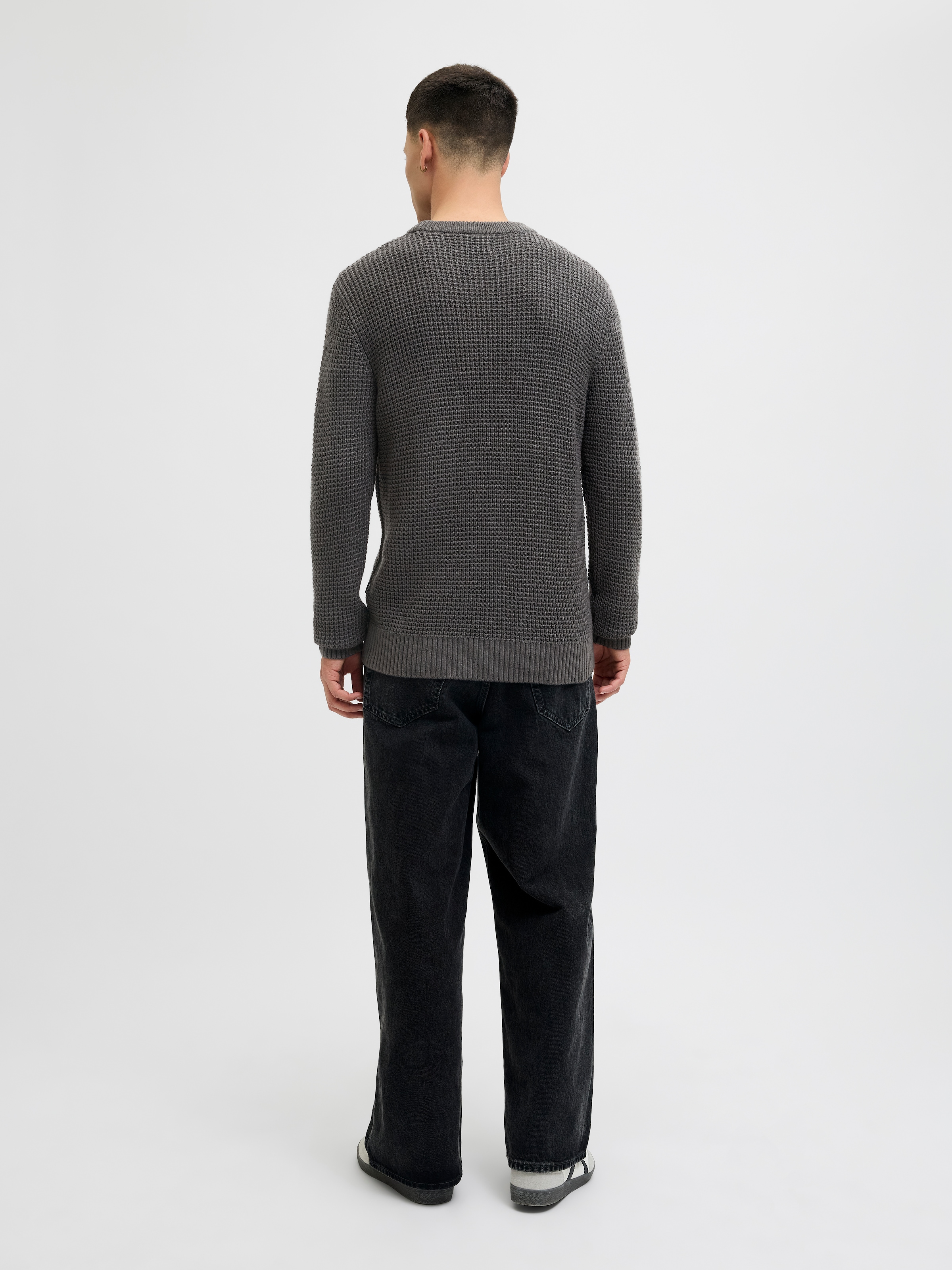 Jack & Jones Strickpullover »JJGLOBAL KNIT CREW NECK«