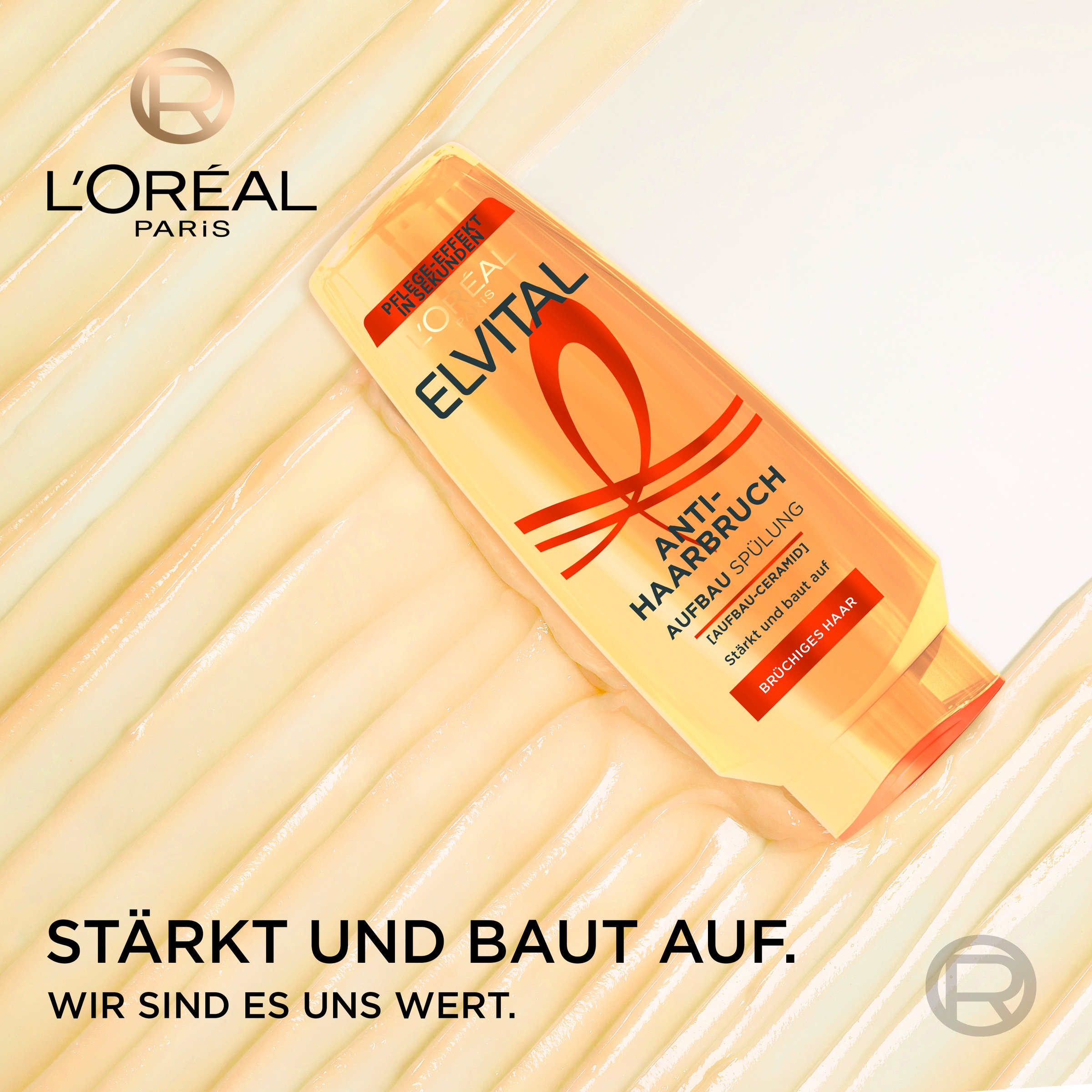 L'ORÉAL PARIS Haarspülung »L'Oréal Paris Elvital Anti-Haarbruch Spülung«, (6 tlg.)
