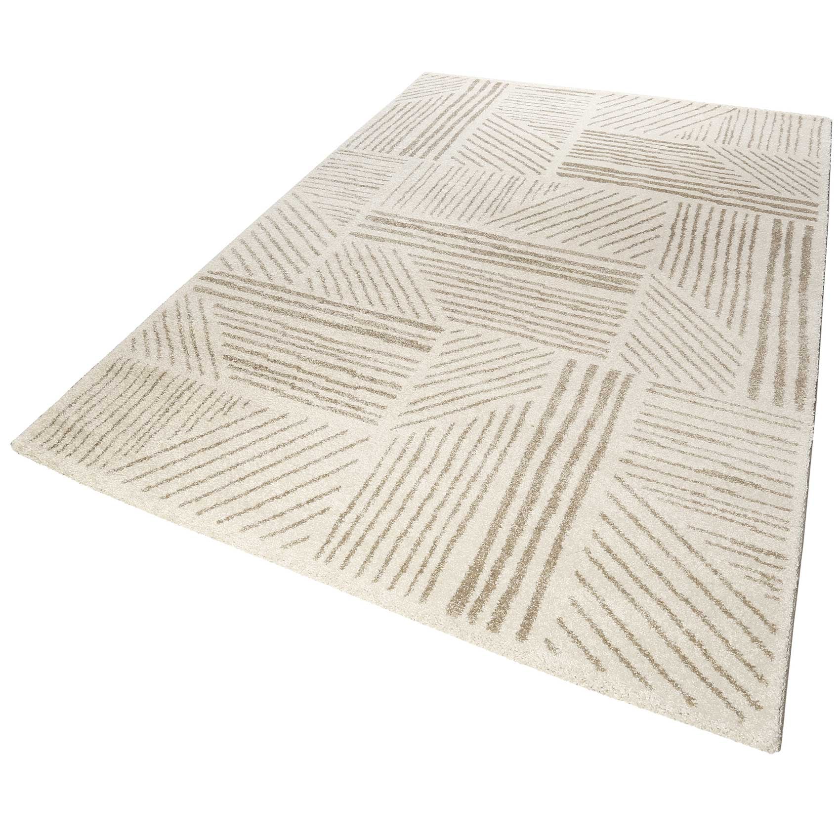 Esprit Teppich »Scribble« rechteckig 13 mm Höhe Kurzflorteppich, gewebt, geometrisch, modern, abstrakt, streifen