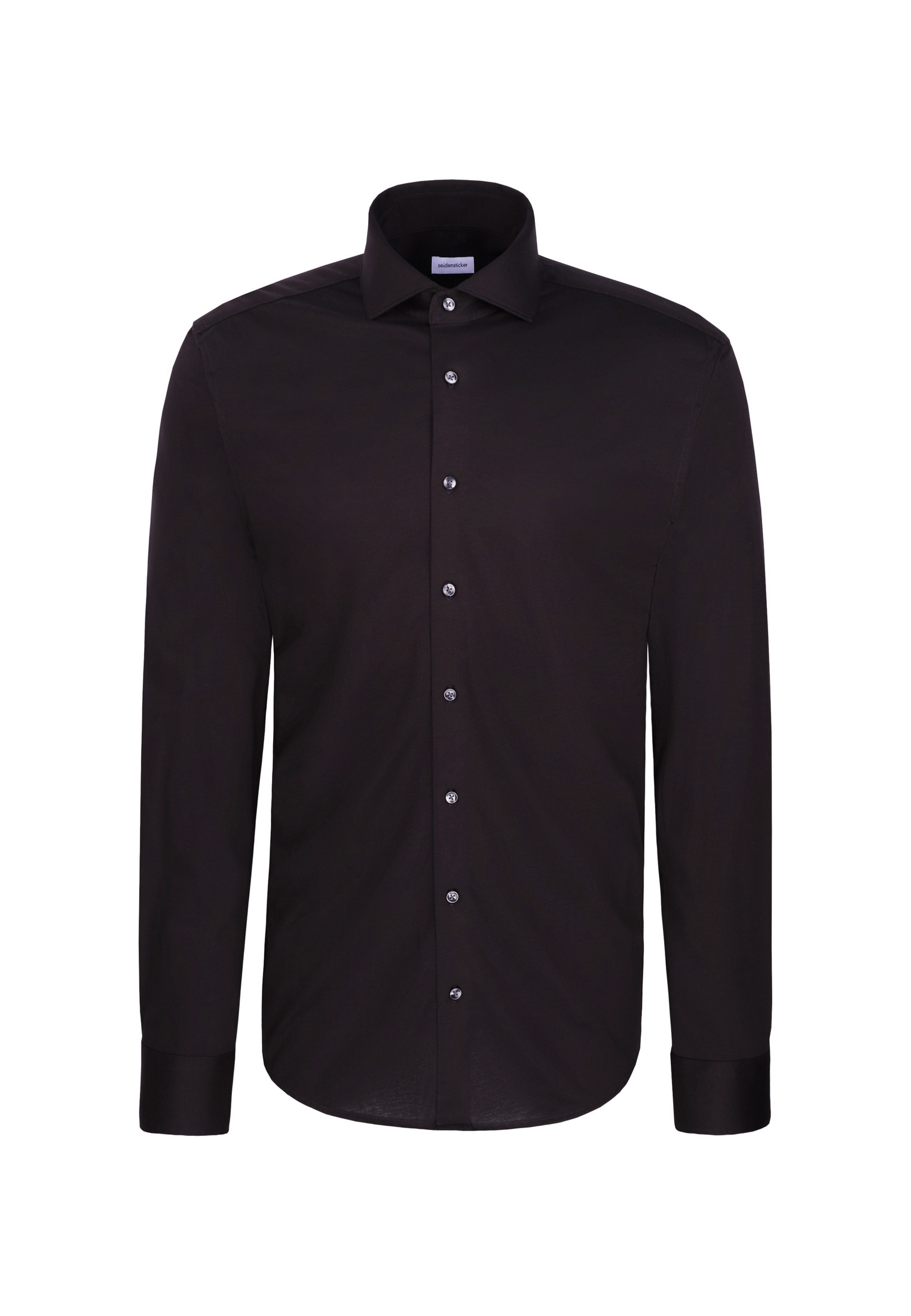 seidensticker Businesshemd »Schwarze Rose« Slim 1/1 Extra lang Kentkragen Uni