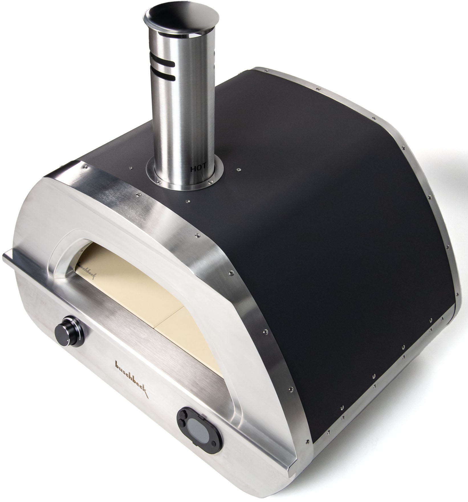 Buschbeck Gasgrill »Pizzaofen X1 inkl. Bluetooth-Thermometer«, BxTxH: 48x52x74 cm