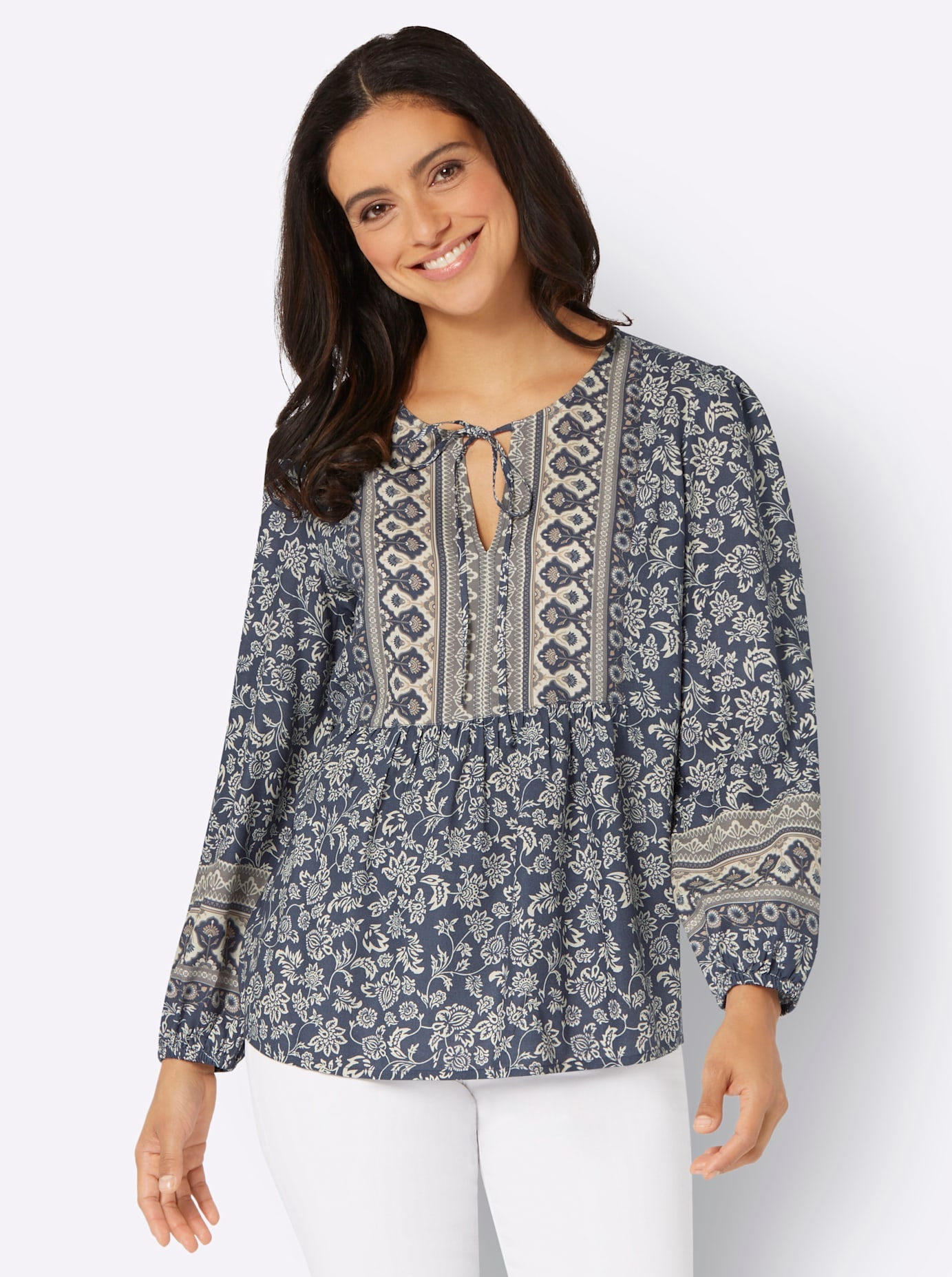 Inspirationen Longbluse