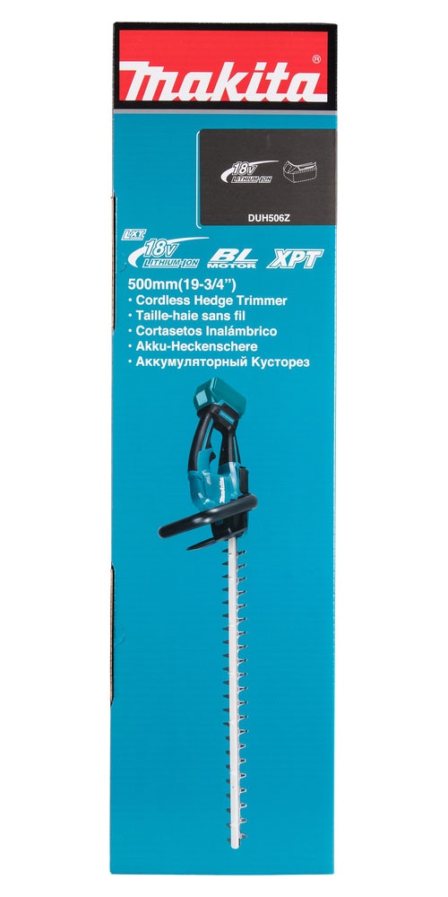 Makita Akku-Heckenschere »»DUH506Z« 18V, 50 cm, 20 mm, ohne Akku und Ladegerät« ()  Akku-Heckenschere mit kraftvollem bürstenlosen 18 V-Antrieb