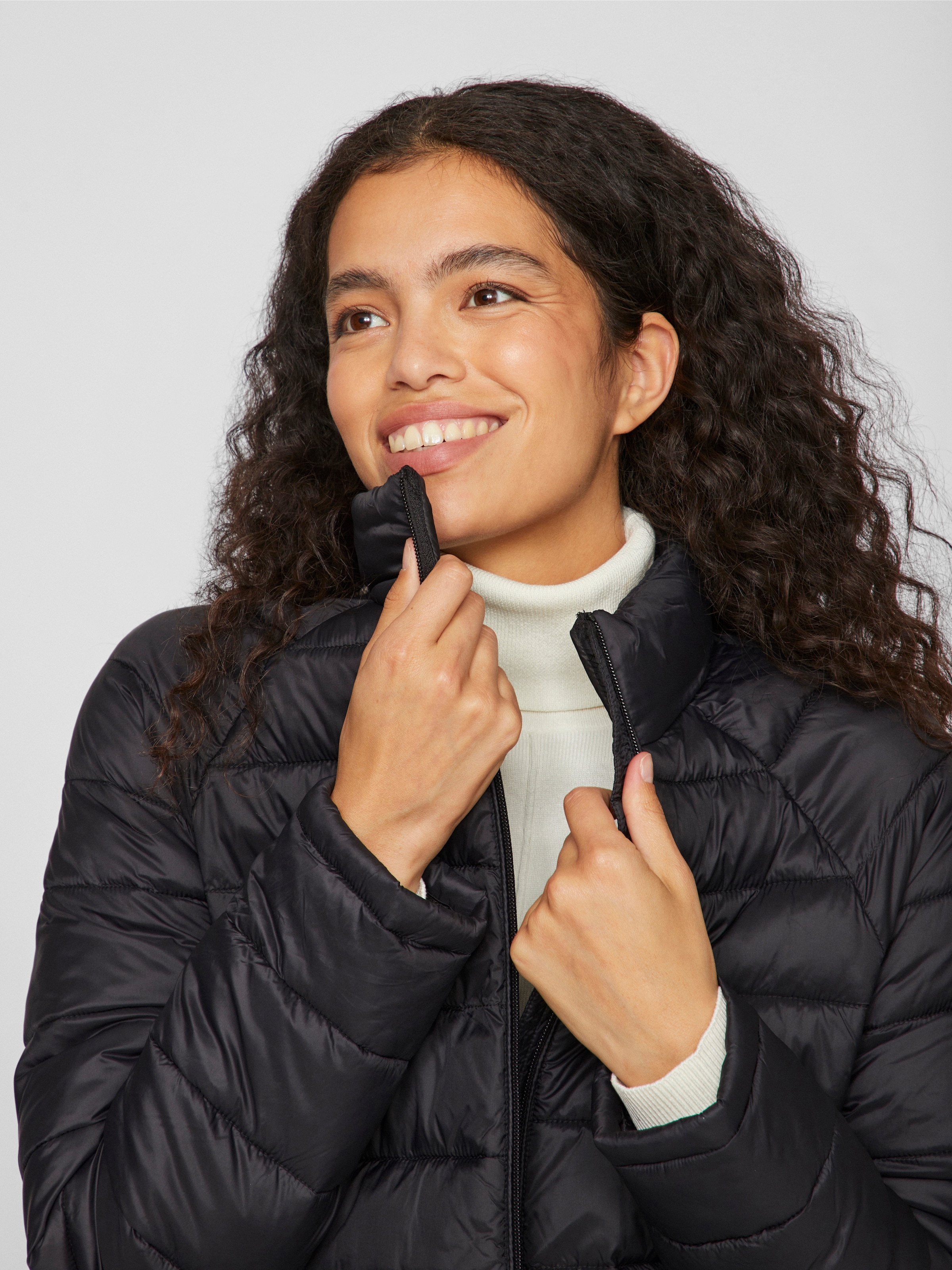 Vila Steppjacke »VISIBIRIA L/S QUILTED JACKET - NOOS«