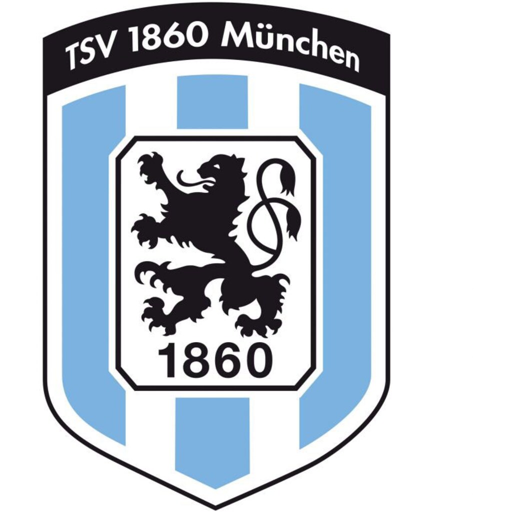 Wall-Art Wandtattoo »Fußball 1860 München Wappen«, (1 St.)