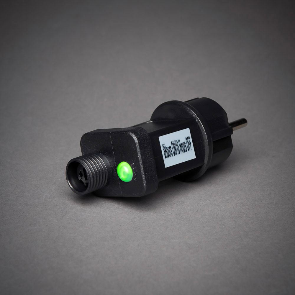 KONSTSMIDE LED-Baummantel »Weihnachtsdeko aussen, Christbaumschmuck, 8h Timer, vormontiert« Ring Ø 15, 8 Stränge à 50 bernsteinfarbene Dioden, mit Glimmereffekt