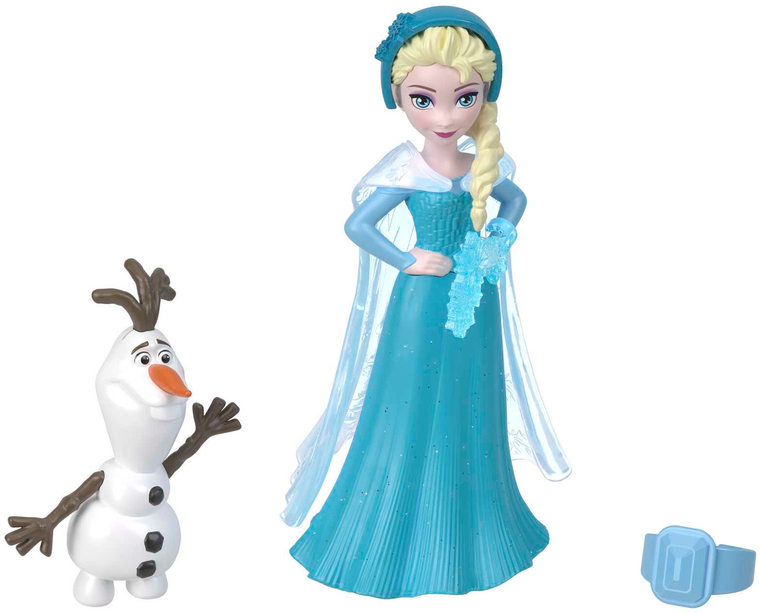 Mattel® Minipuppe »Disney Die Eiskönigin, Snow Color Reveal mit Überraschungen«, (Set), kleine Puppen