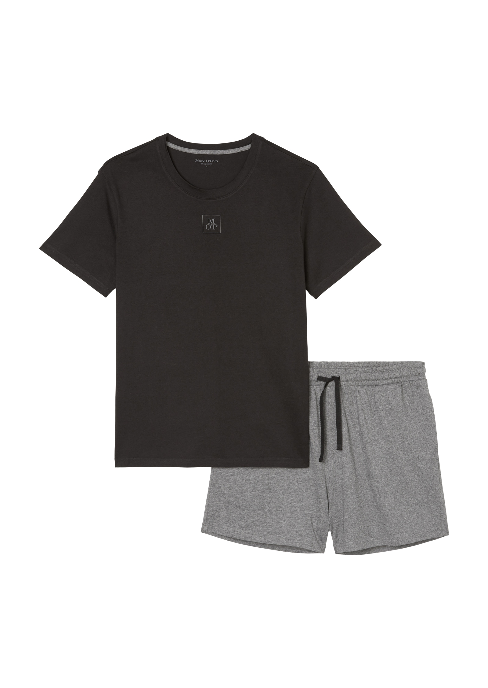 Marc O'Polo Shorty »Mix N Match Cotton« 2 tlg. Baumwolle, Jersey-Qualität, bequem, Kurzarm