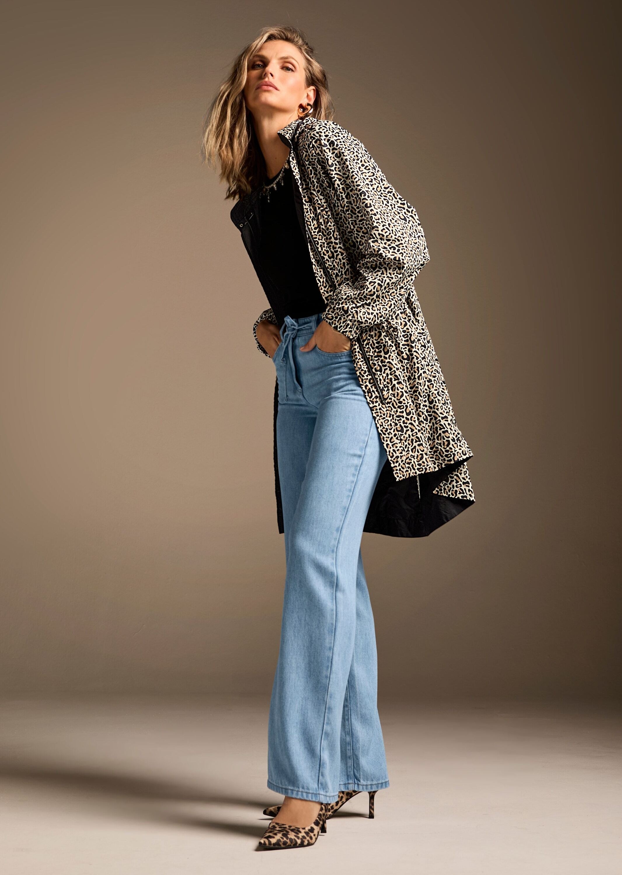 MADELEINE Regular-fit-Jeans »Jeans Sommerjeans mit Bindeband«