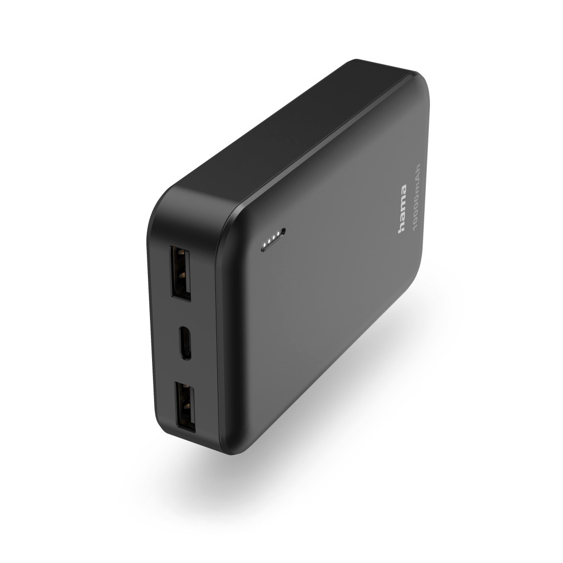 Hama Powerbank »Powerbank 10000mAh, 1x USB-C, 2x USB-A, Anthrazit, akkuschonend Laden«, 10000 mAh